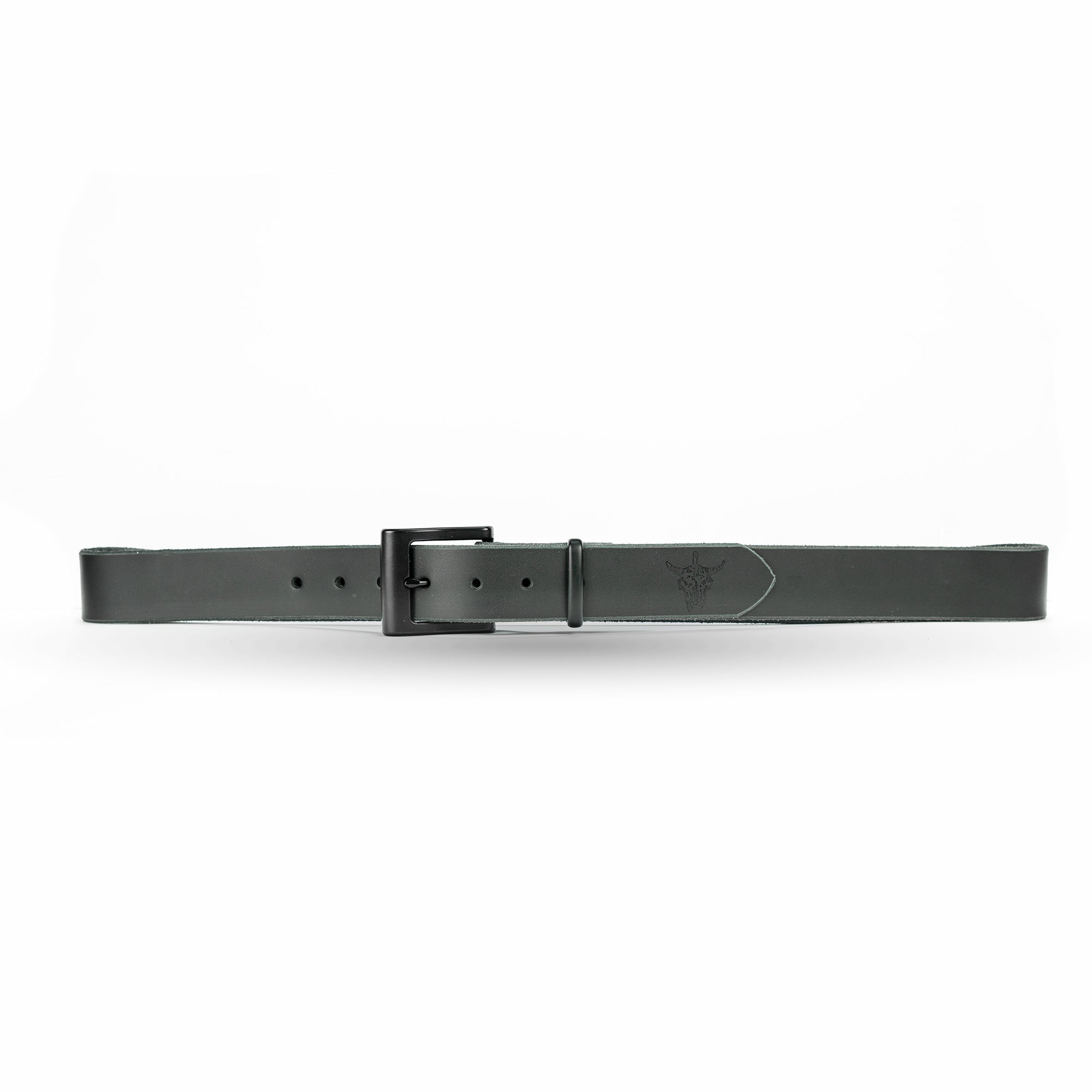 MKC LEATHER BELT - BLACK