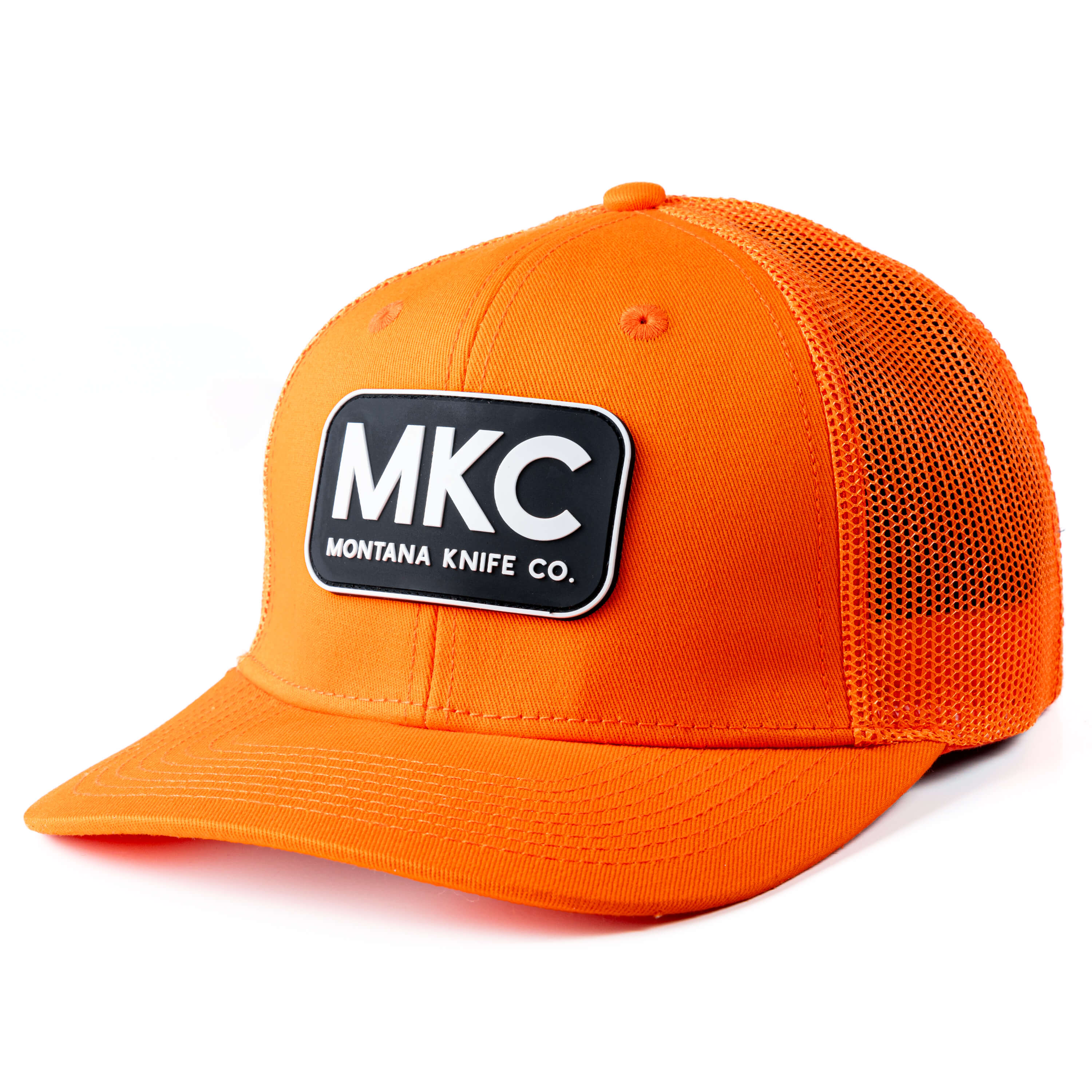 BLAZE ORANGE MKC LOGO HAT