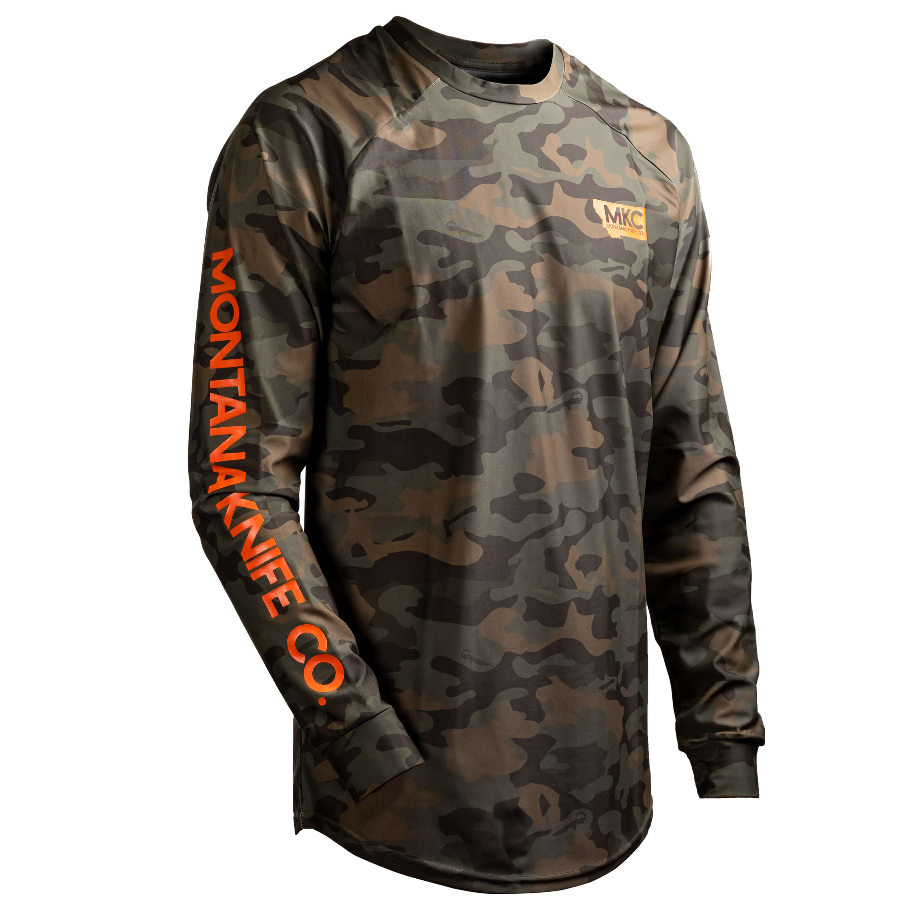 MKC LS PERFORMANCE CREW - VINTAGE MKC CAMO