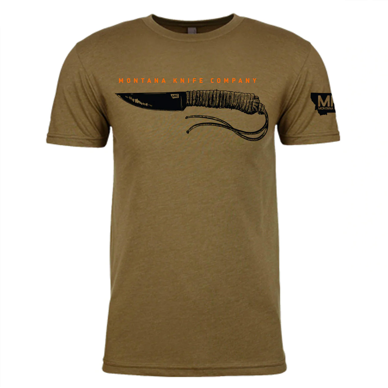 MKC SPEEDGOAT KNIFE TEE - MILITARY GREEN