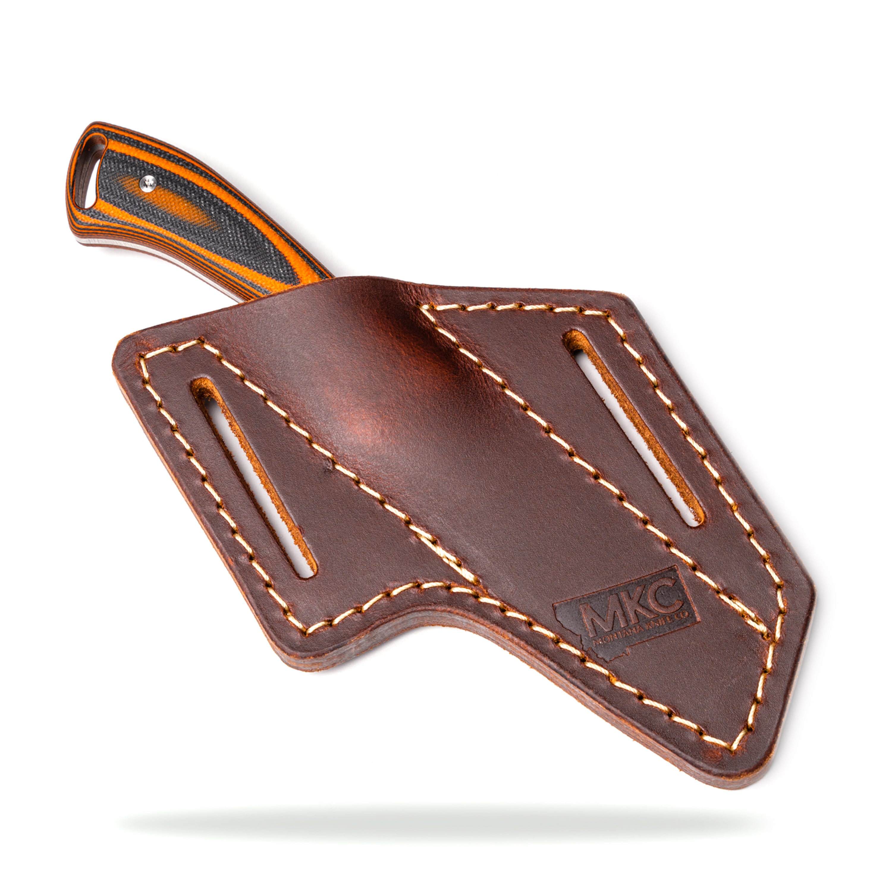 STOCKYARD LEATHER SHEATH - ANGLED BELT CARRY