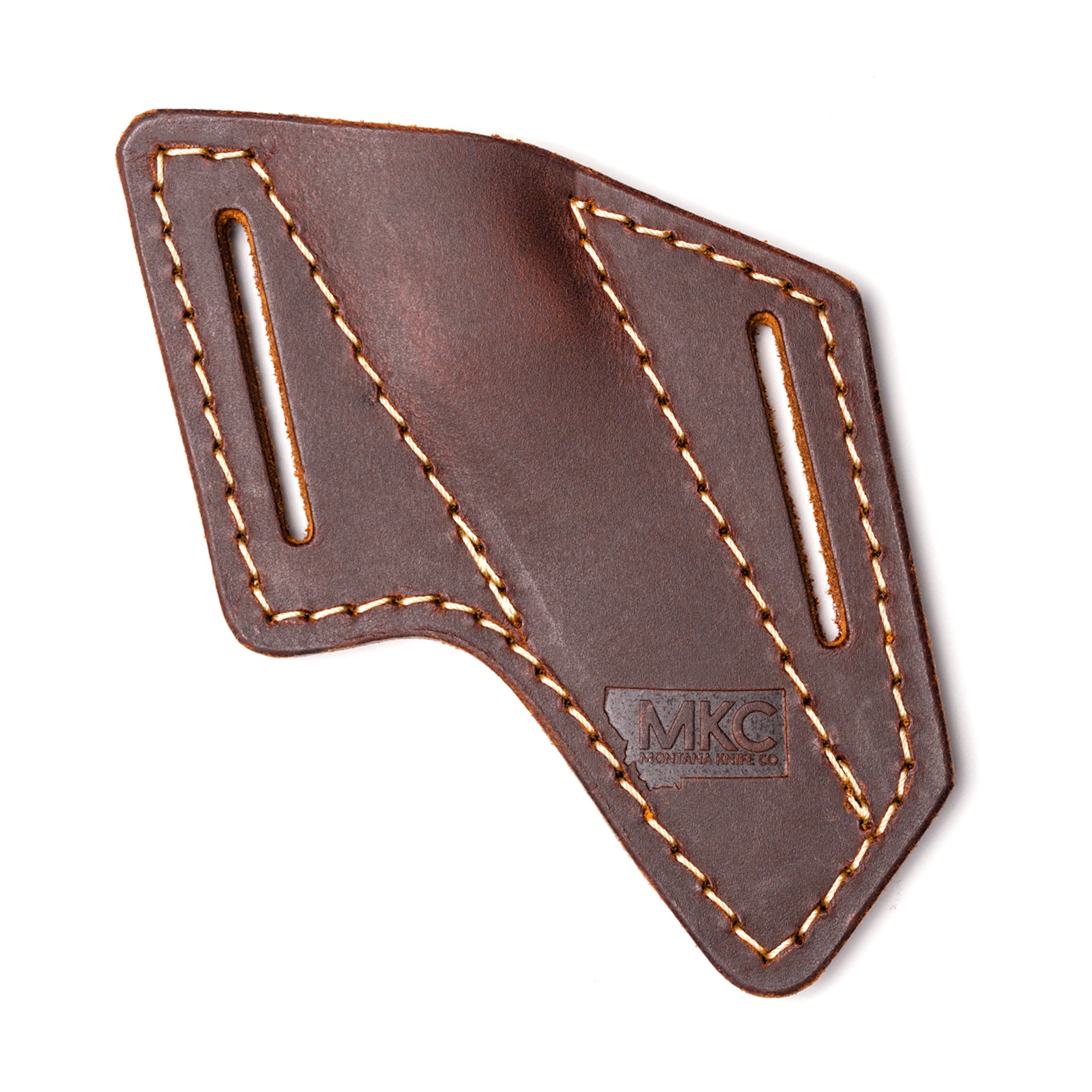 STOCKYARD LEATHER SHEATH - ANGLED BELT CARRY