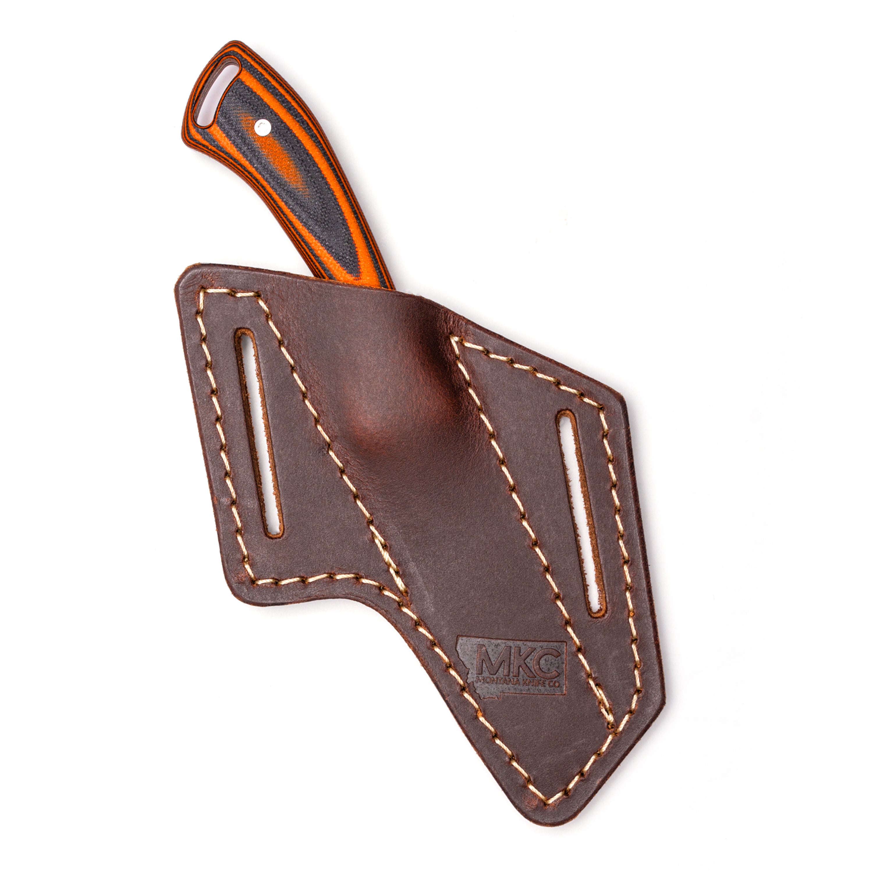 STOCKYARD LEATHER SHEATH - ANGLED BELT CARRY