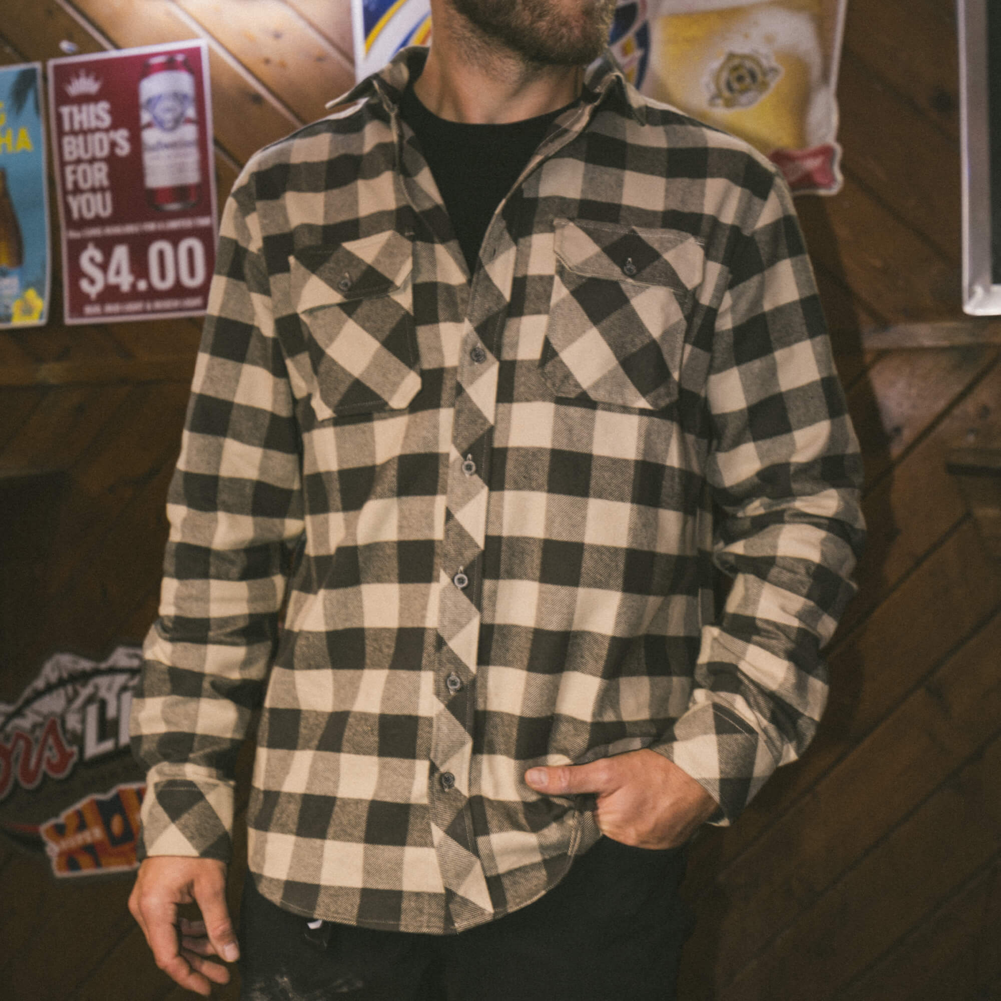 MKC HEAVYWEIGHT FLANNEL - QUICKSAND