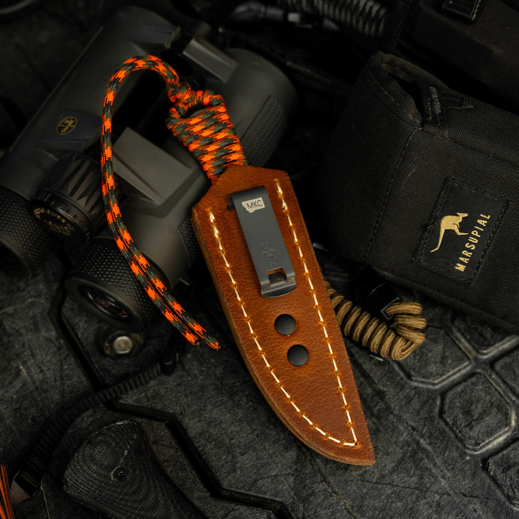 MINI-SPEEDGOAT LEATHER SHEATH - CONCEALED POCKET CARRY