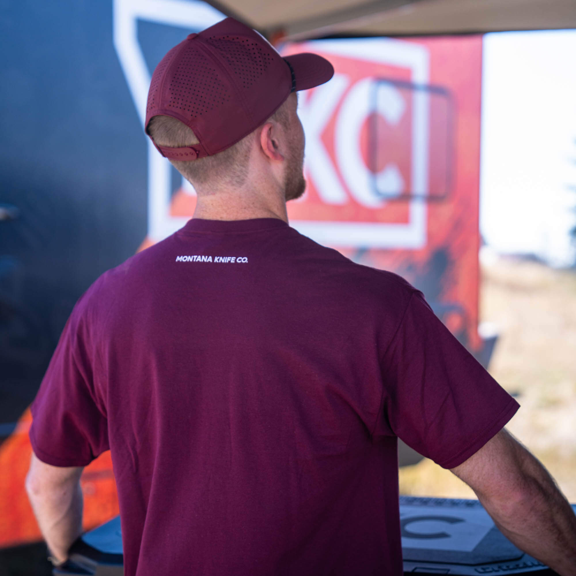 MKC TEAM TEE - MAROON