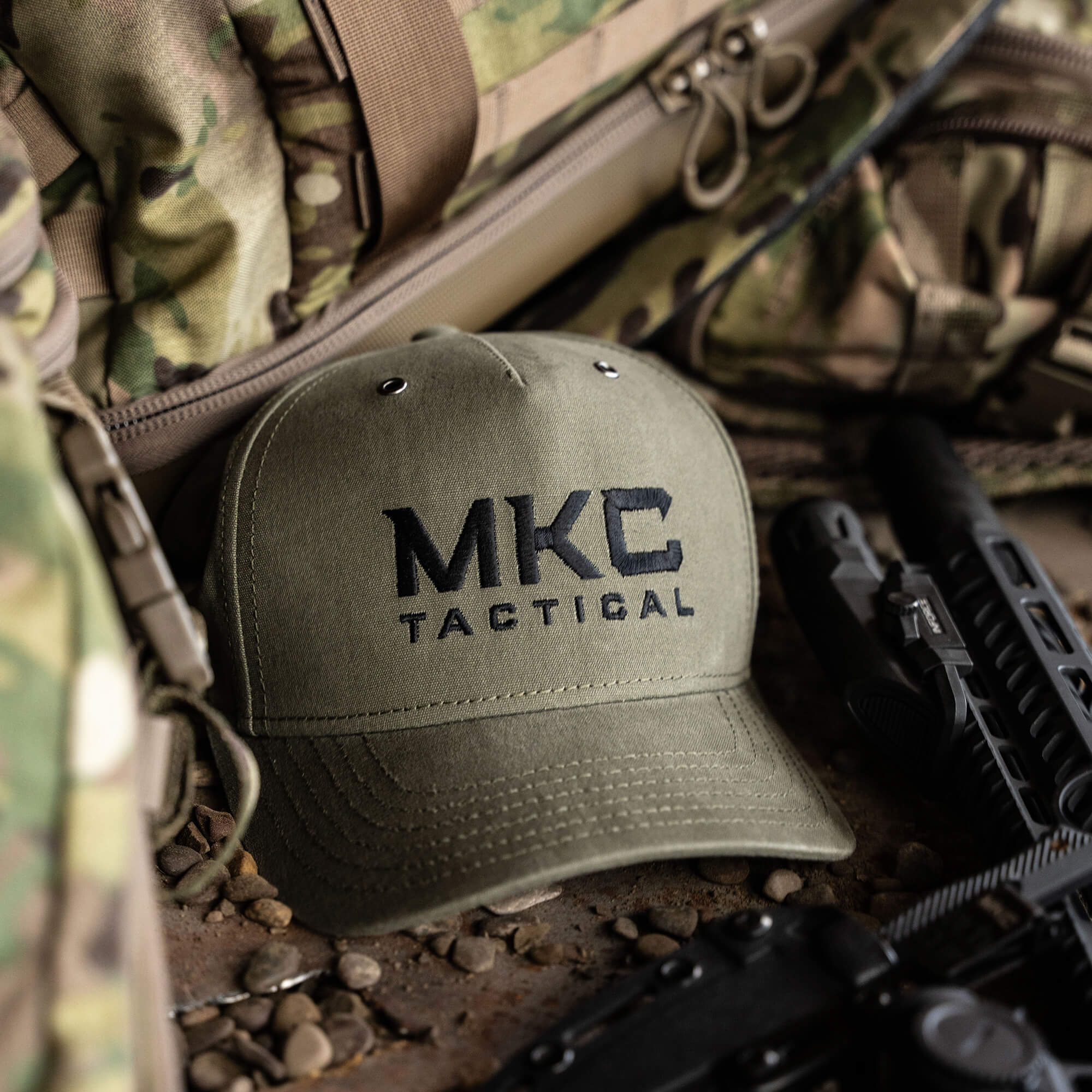 MKC TACTICAL CANVAS SNAPBACK - LODEN