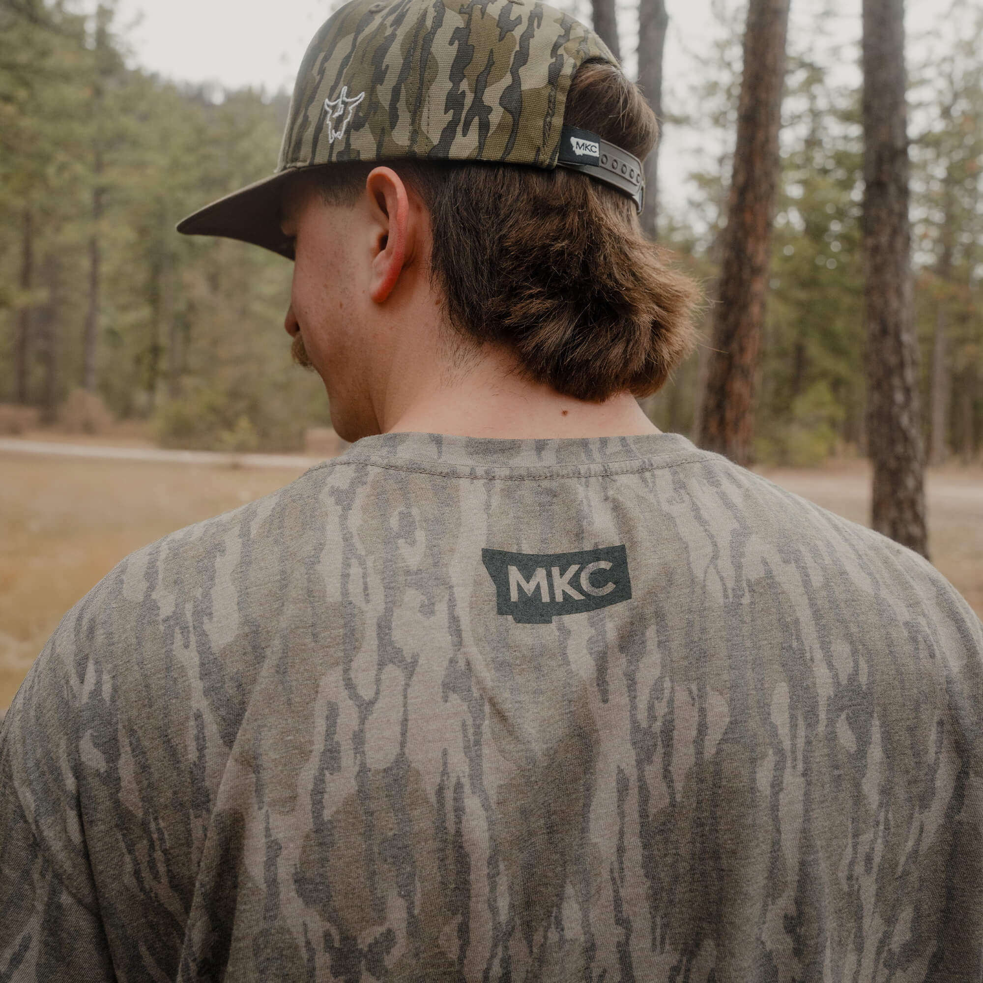 MKC x MOSSY OAK WASHED TEE - BOTTOMLAND