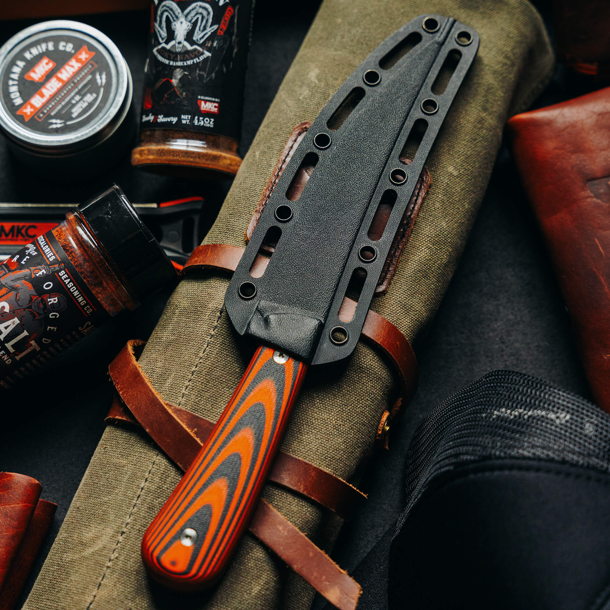 SAWTOOTH SLICER - ORANGE & BLACK