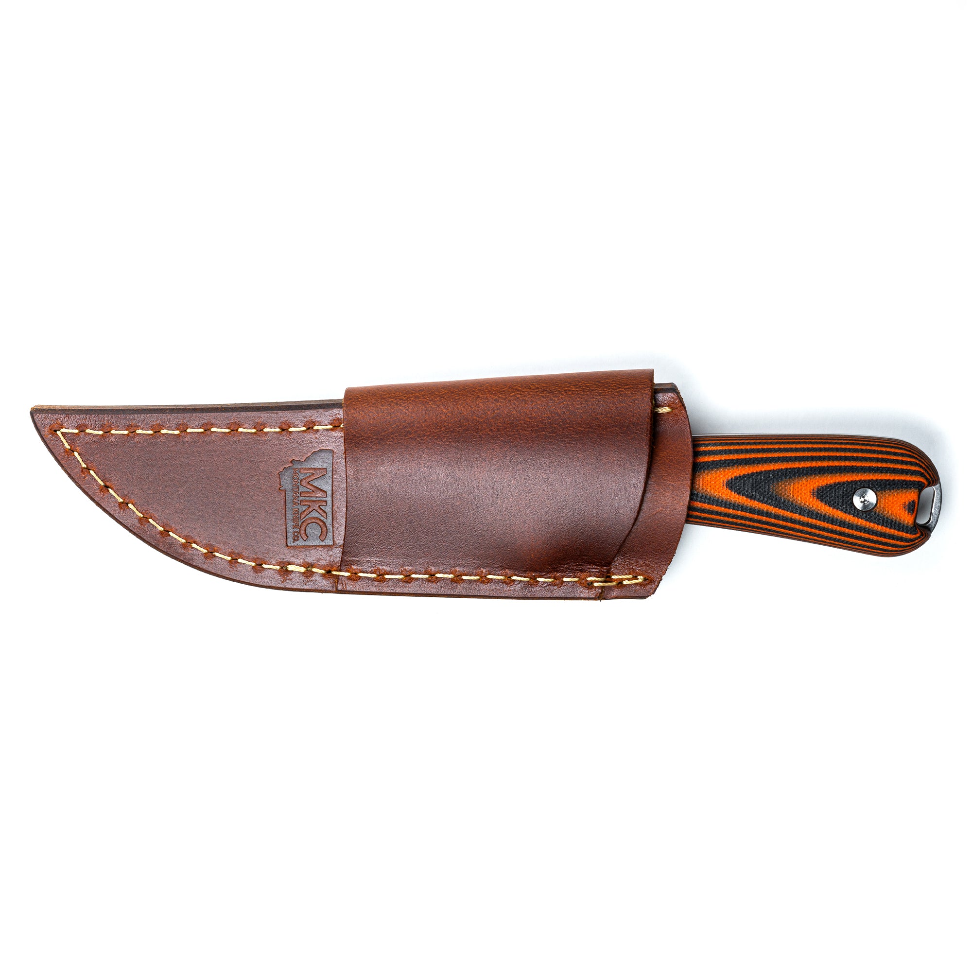 STUBHORN LEATHER SHEATH - HORIZONTAL BELT CARRY