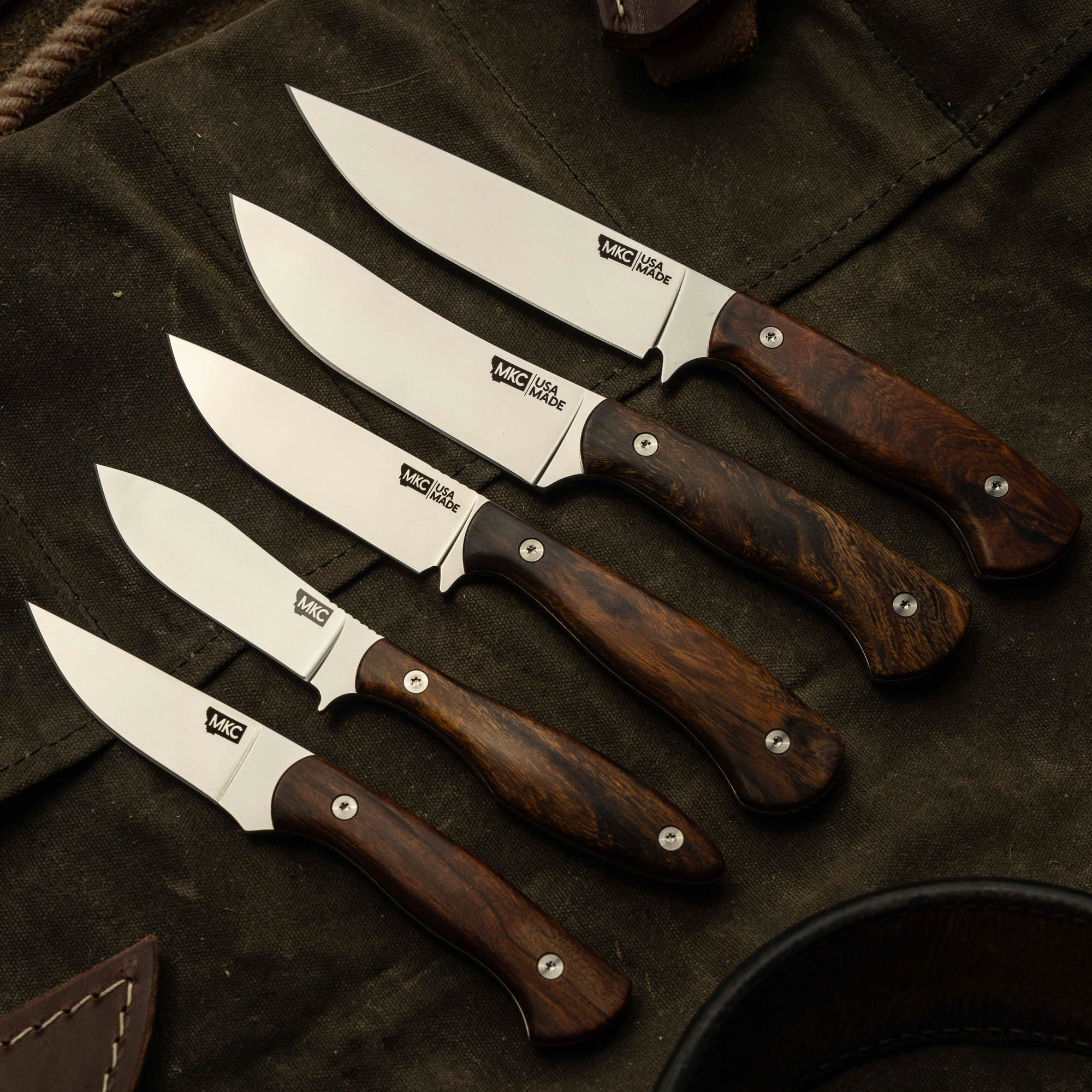 TRADITIONS KNIVES - FULL SET OF 5