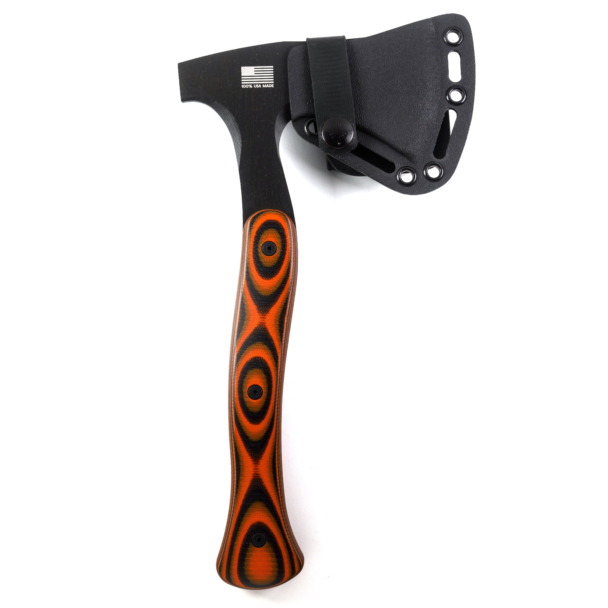 HELLGATE HATCHET - ORANGE & BLACK