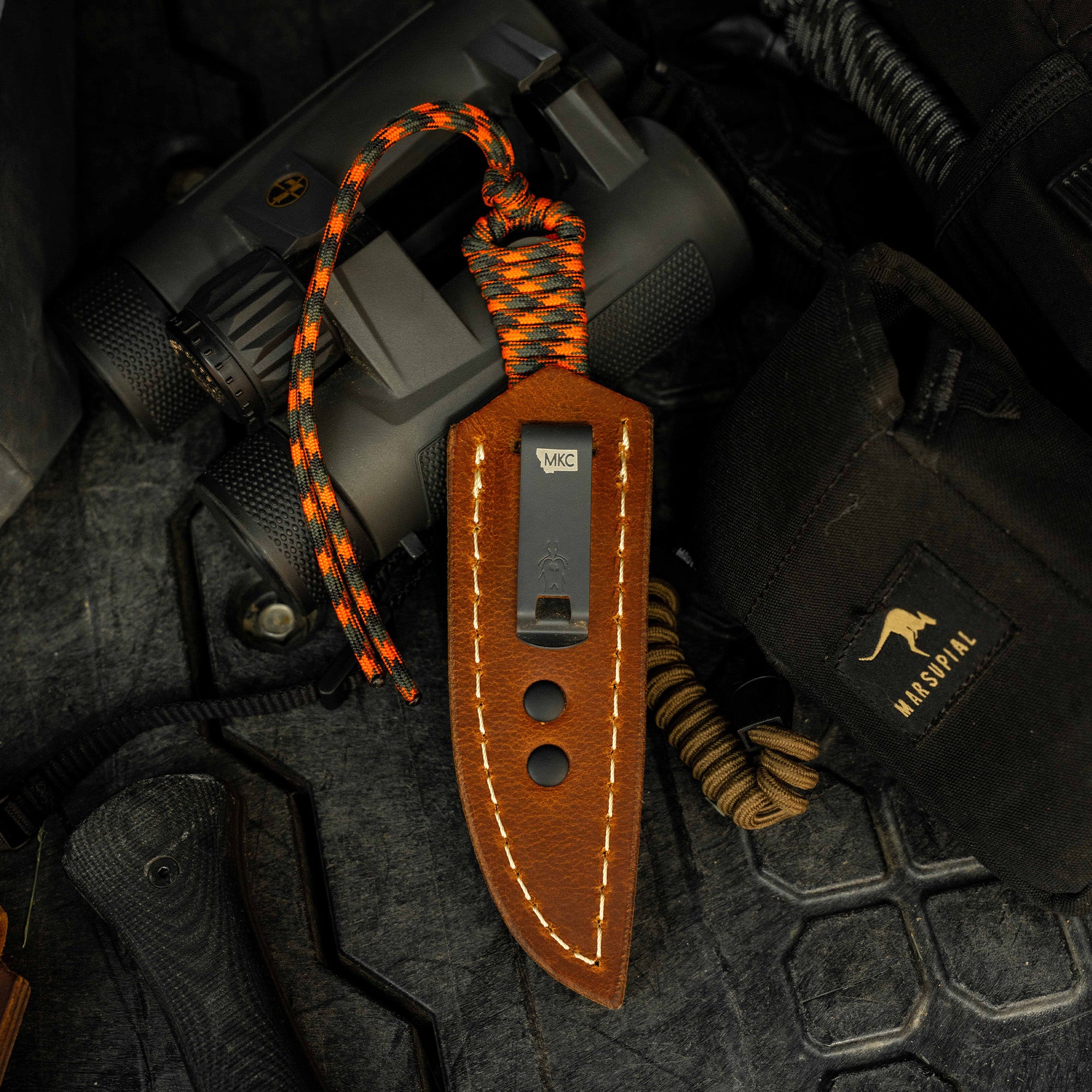 MINI-SPEEDGOAT LEATHER SHEATH - CONCEALED POCKET CARRY