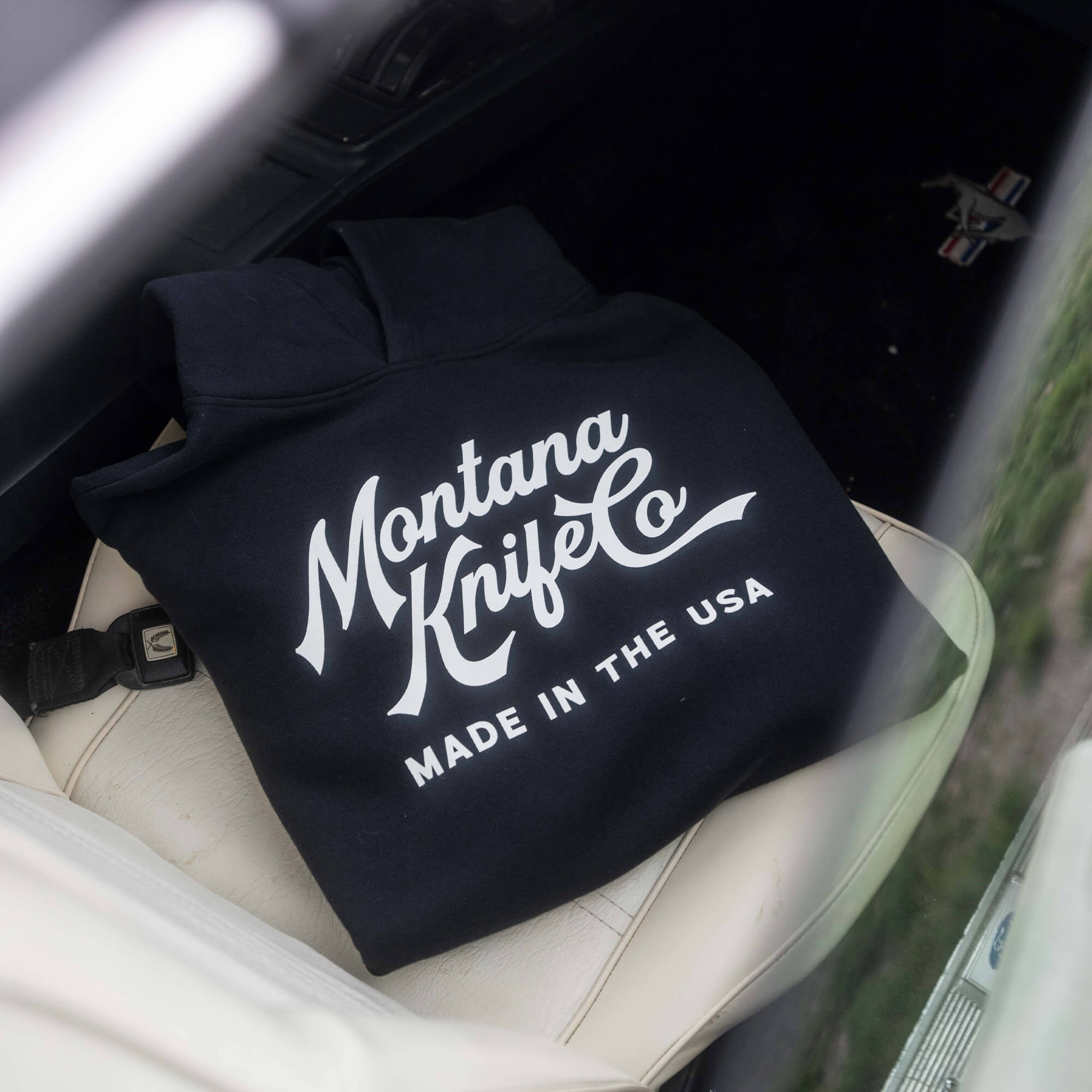 MKC HERITAGE HOODIE - BLACK - USA MADE