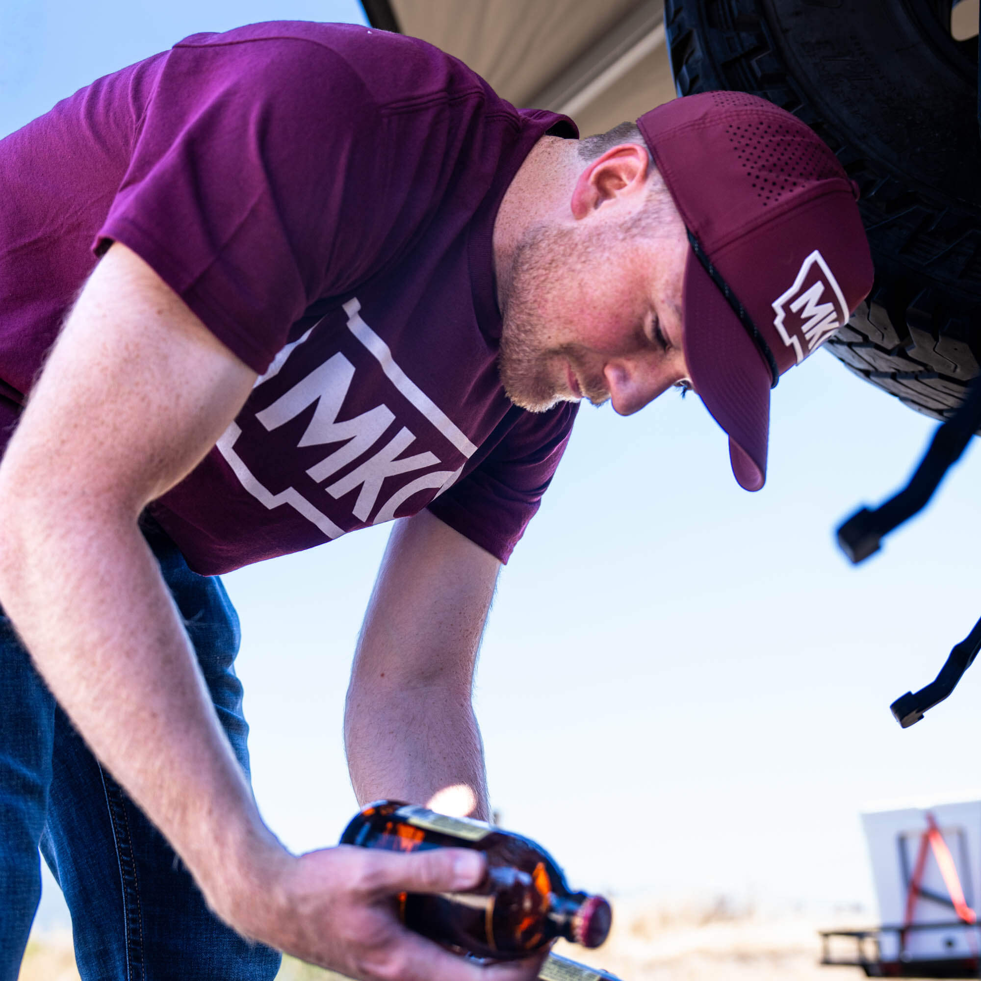 MKC TEAM HAT - MAROON