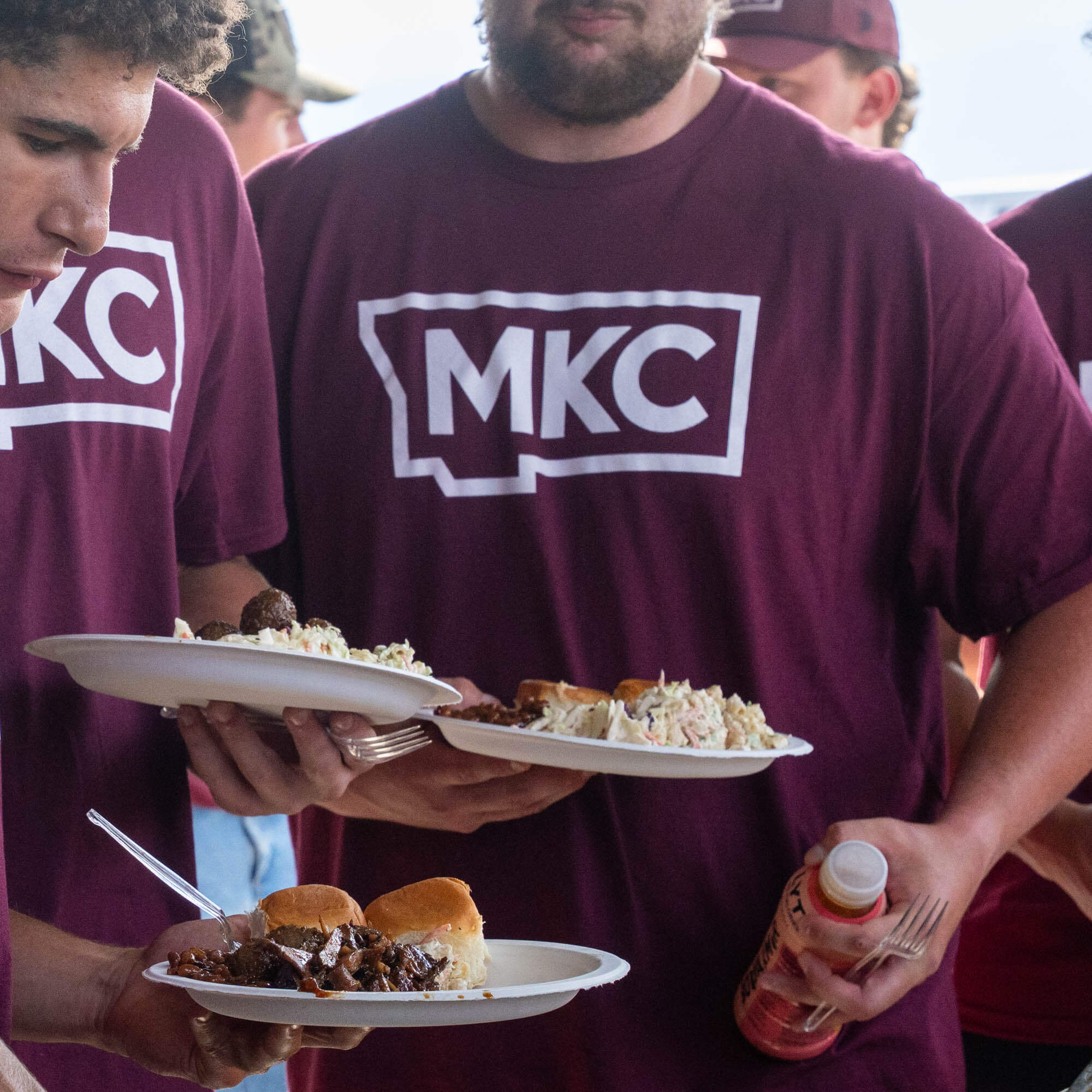 MKC TEAM TEE - MAROON