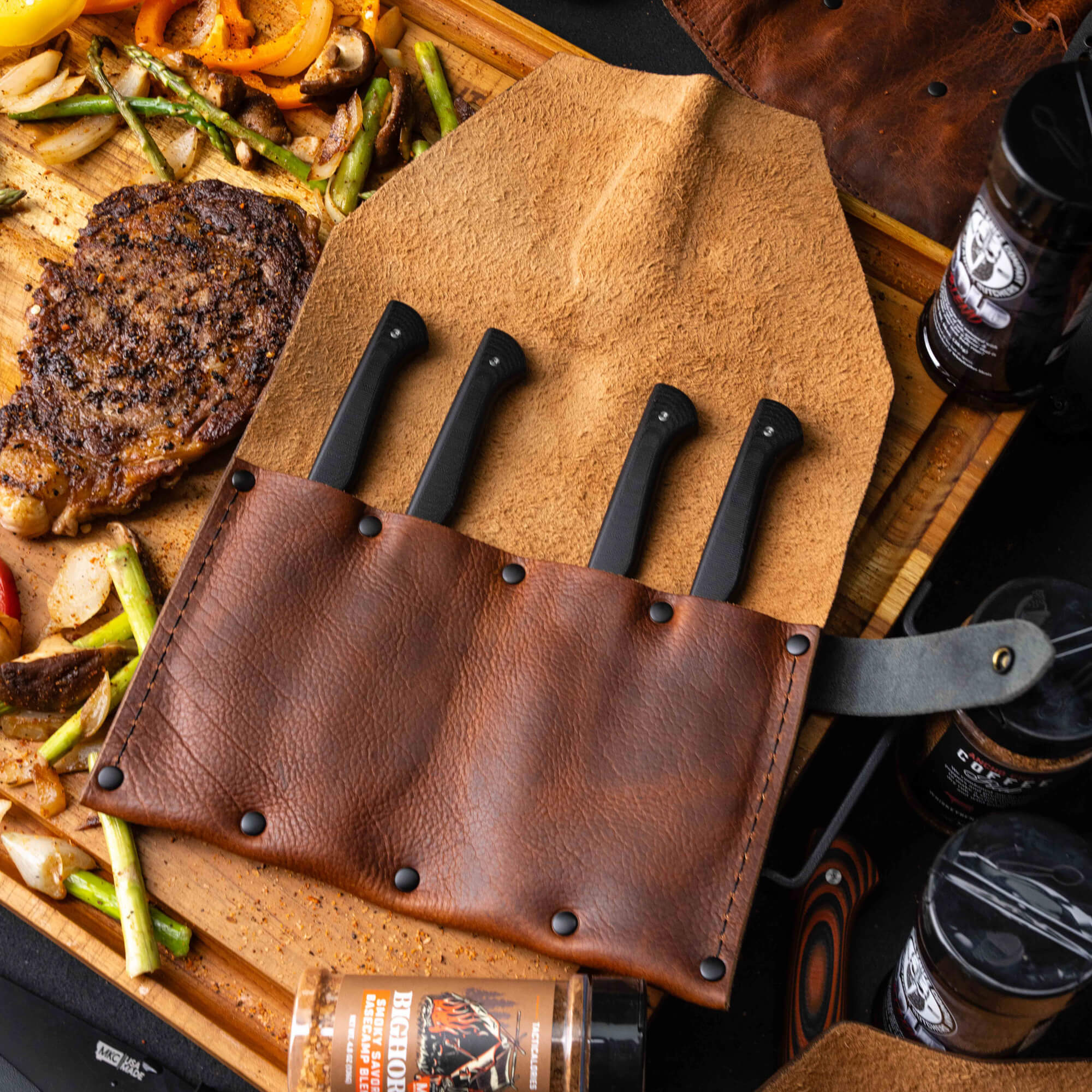 MKC STEAK KNIVES (SET OF 4) - PVD - BLACK