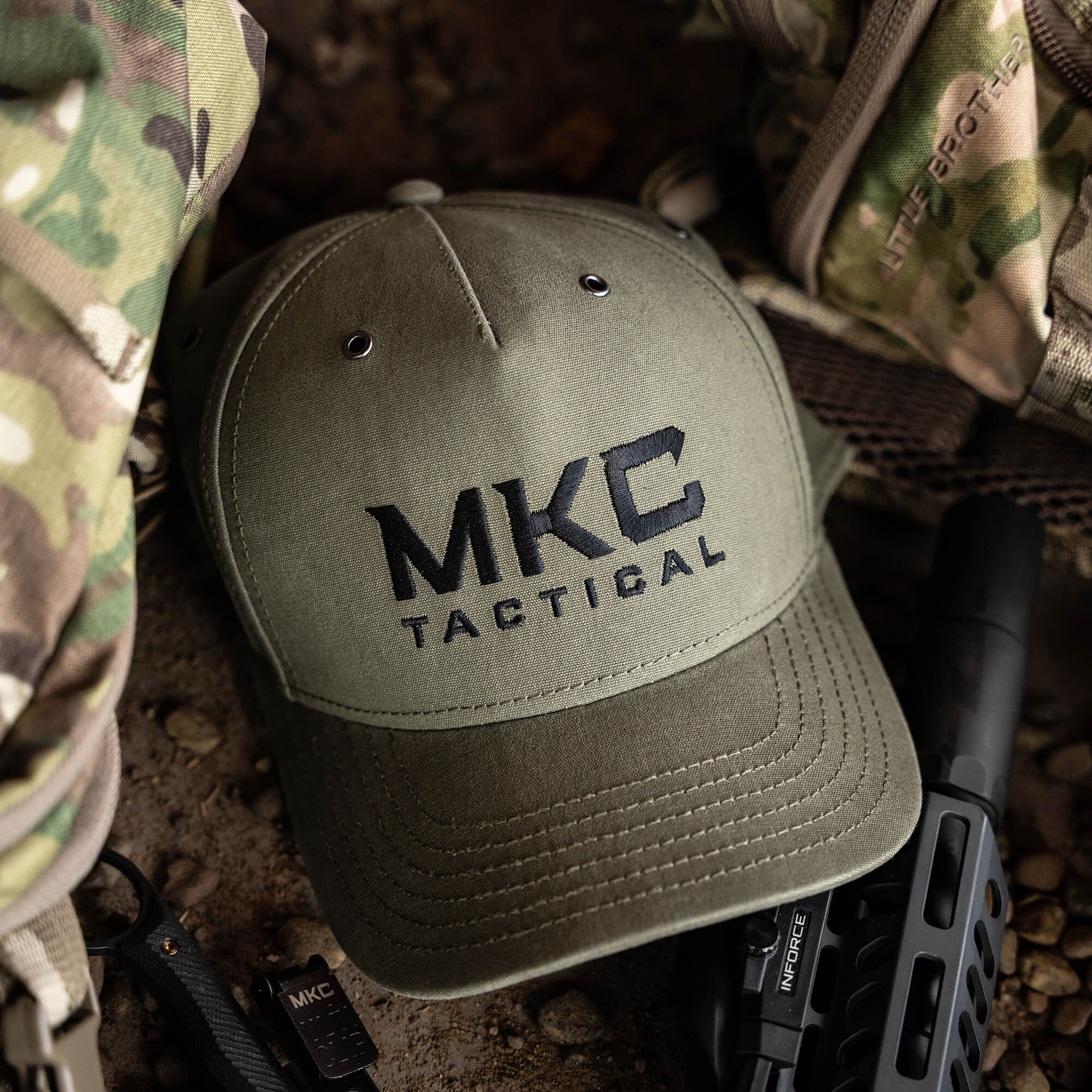 MKC TACTICAL CANVAS SNAPBACK - LODEN