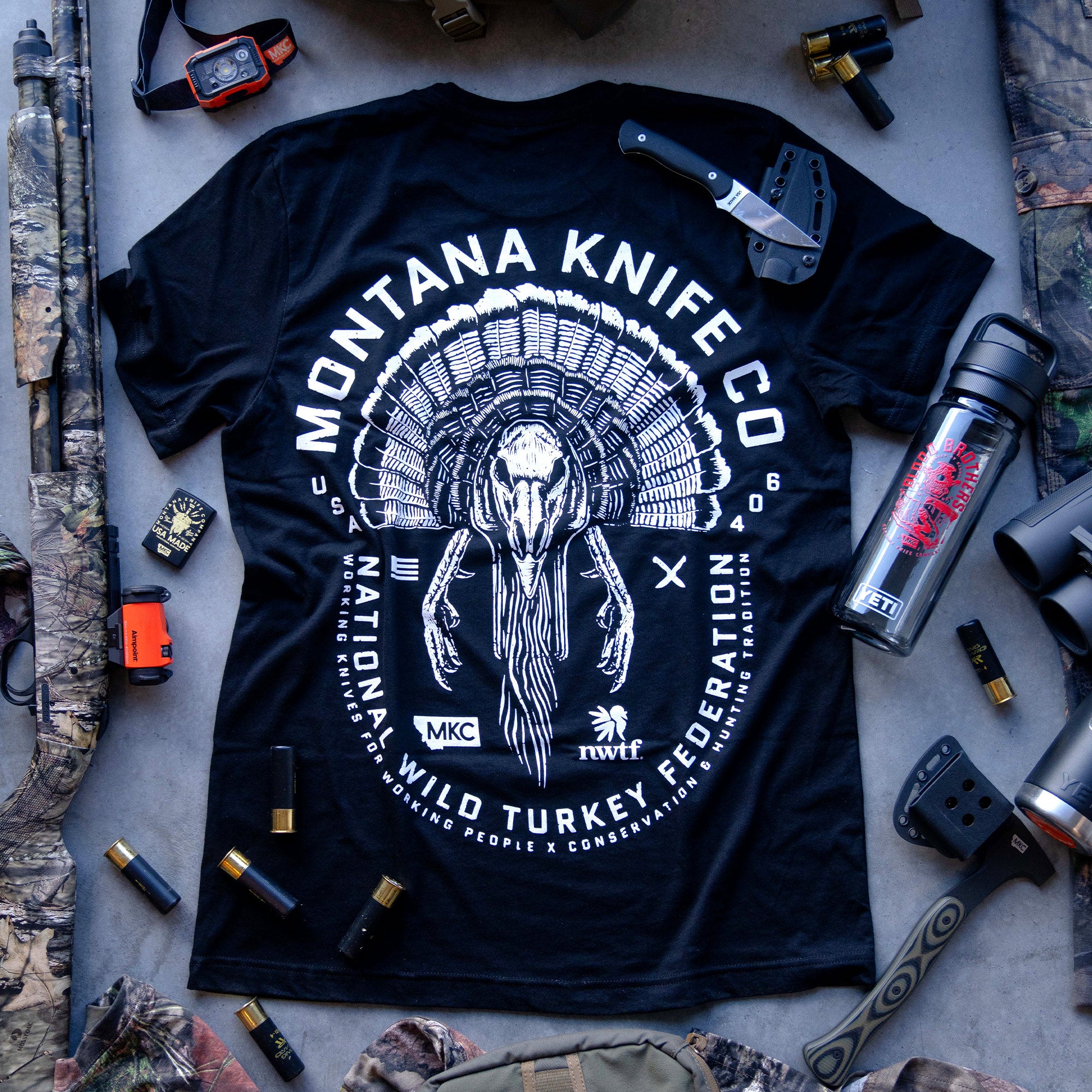 MKC x NWTF COLLAB FUNDRAISER TEE - BLACK