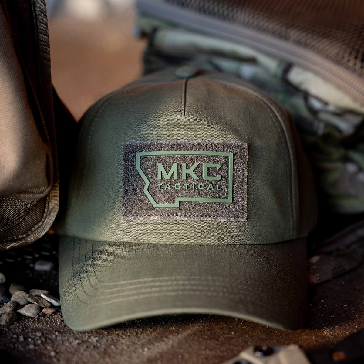 MKC TACTICAL RIPSTOP HAT - OLIVE