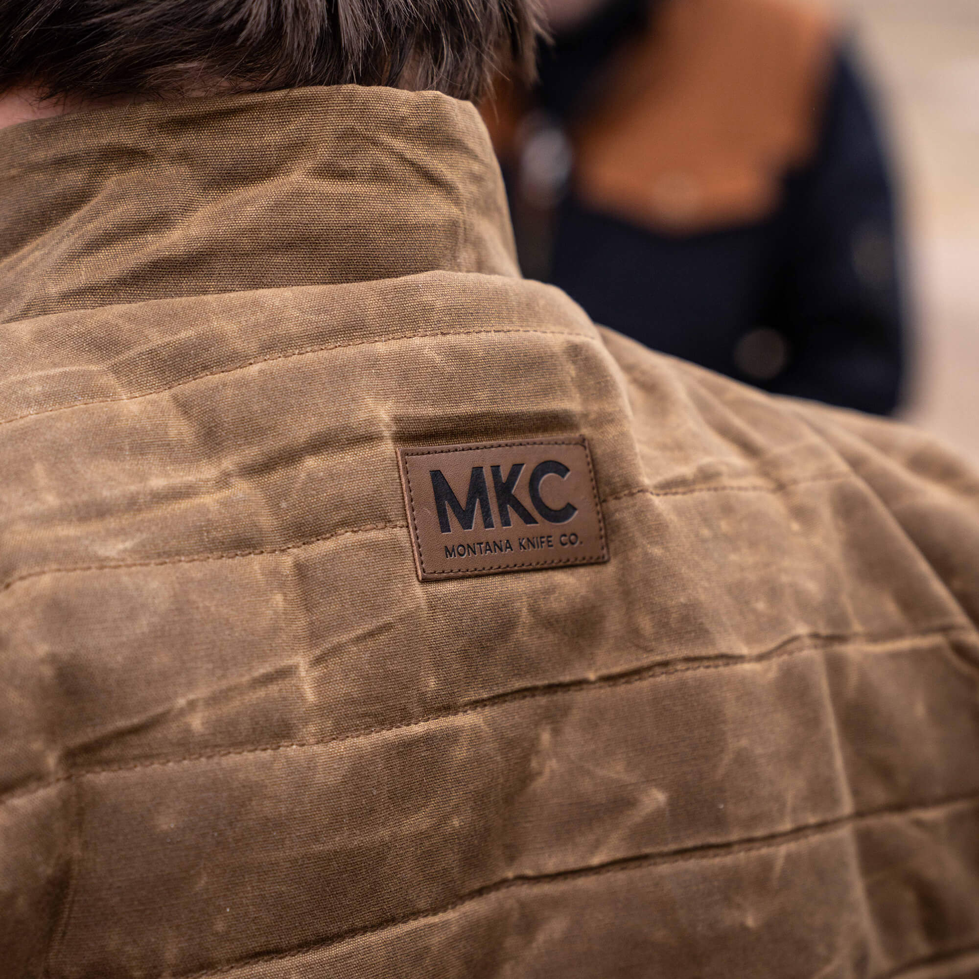 WHITEFISH WAXED CANVAS PUFFY JACKET