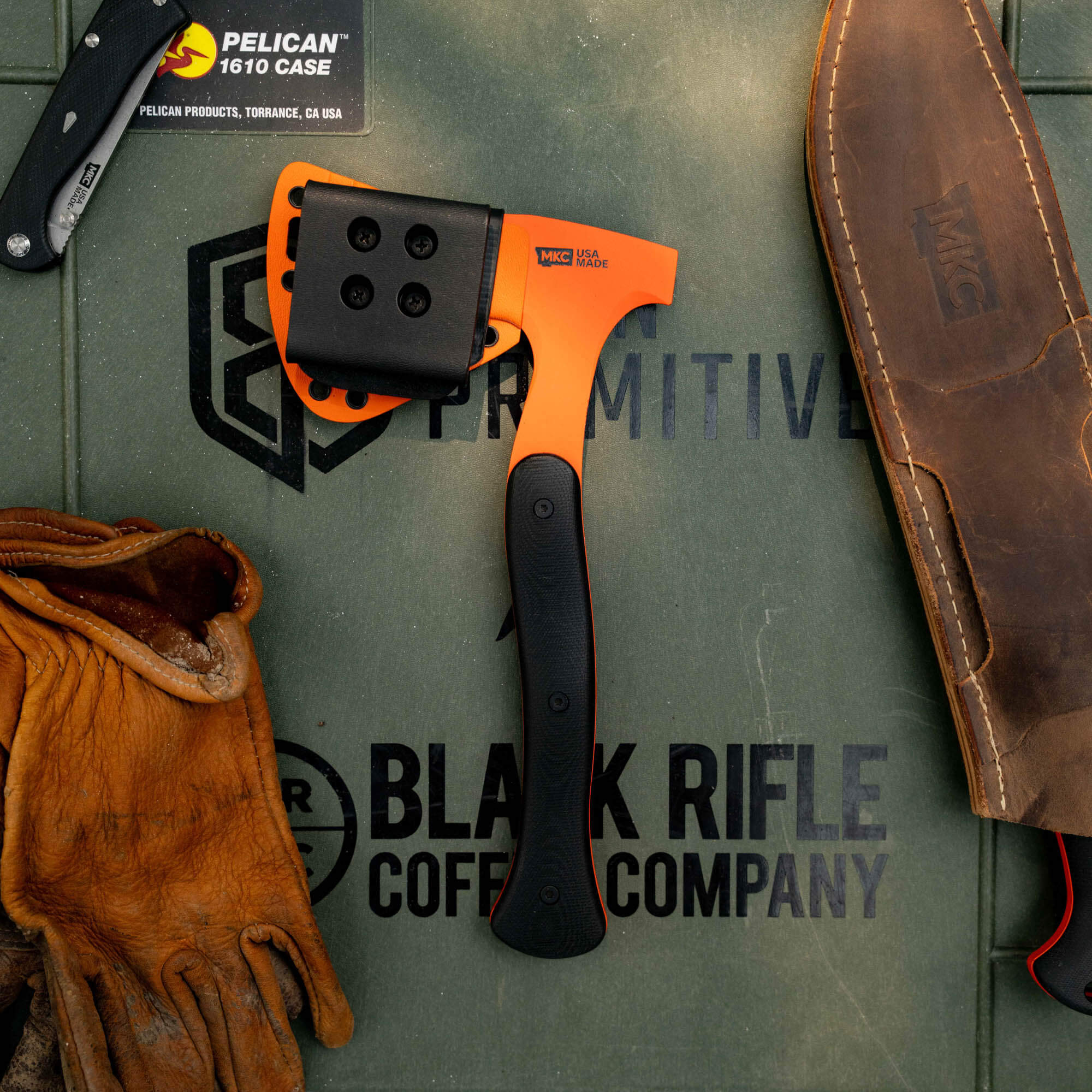 HELLGATE HATCHET - BLAZE ORANGE CERAKOTE™