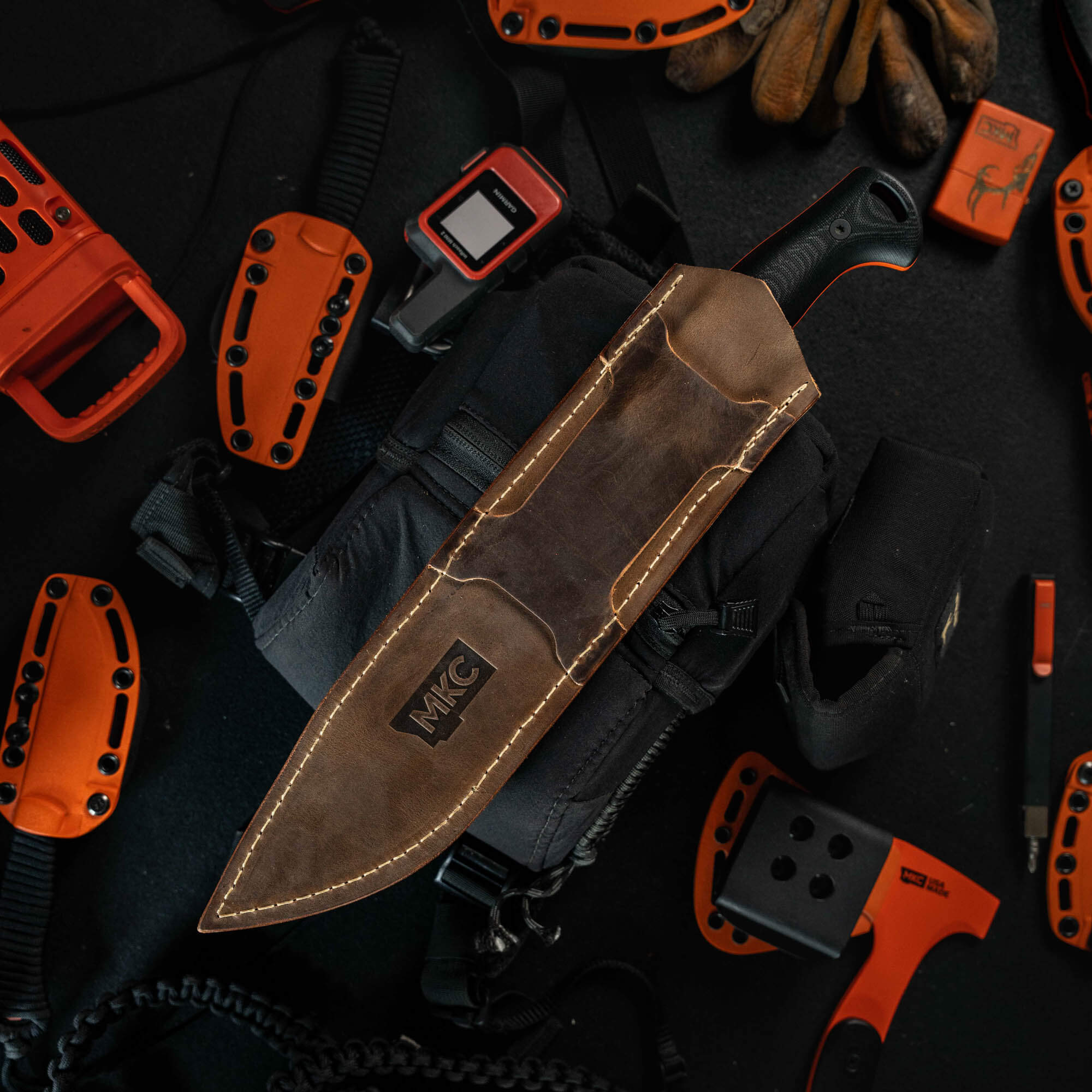 MKC CHOPPER LEATHER SHEATH