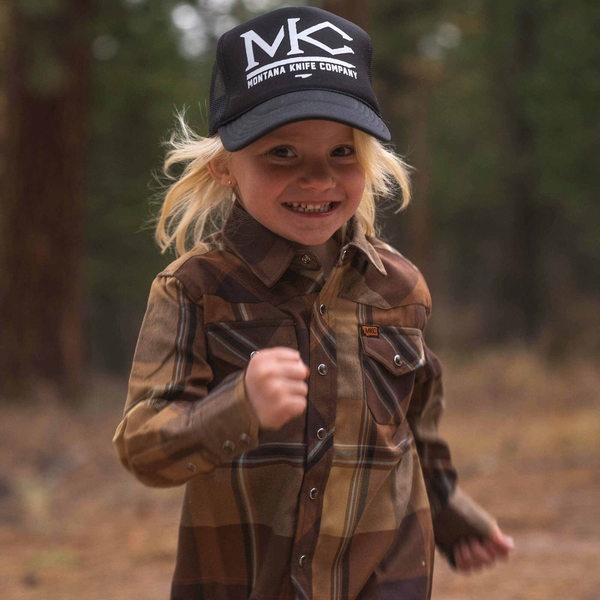 MKC X DIXXON PEARL SNAP WESTERN FLANNEL - KIDS YOUTH