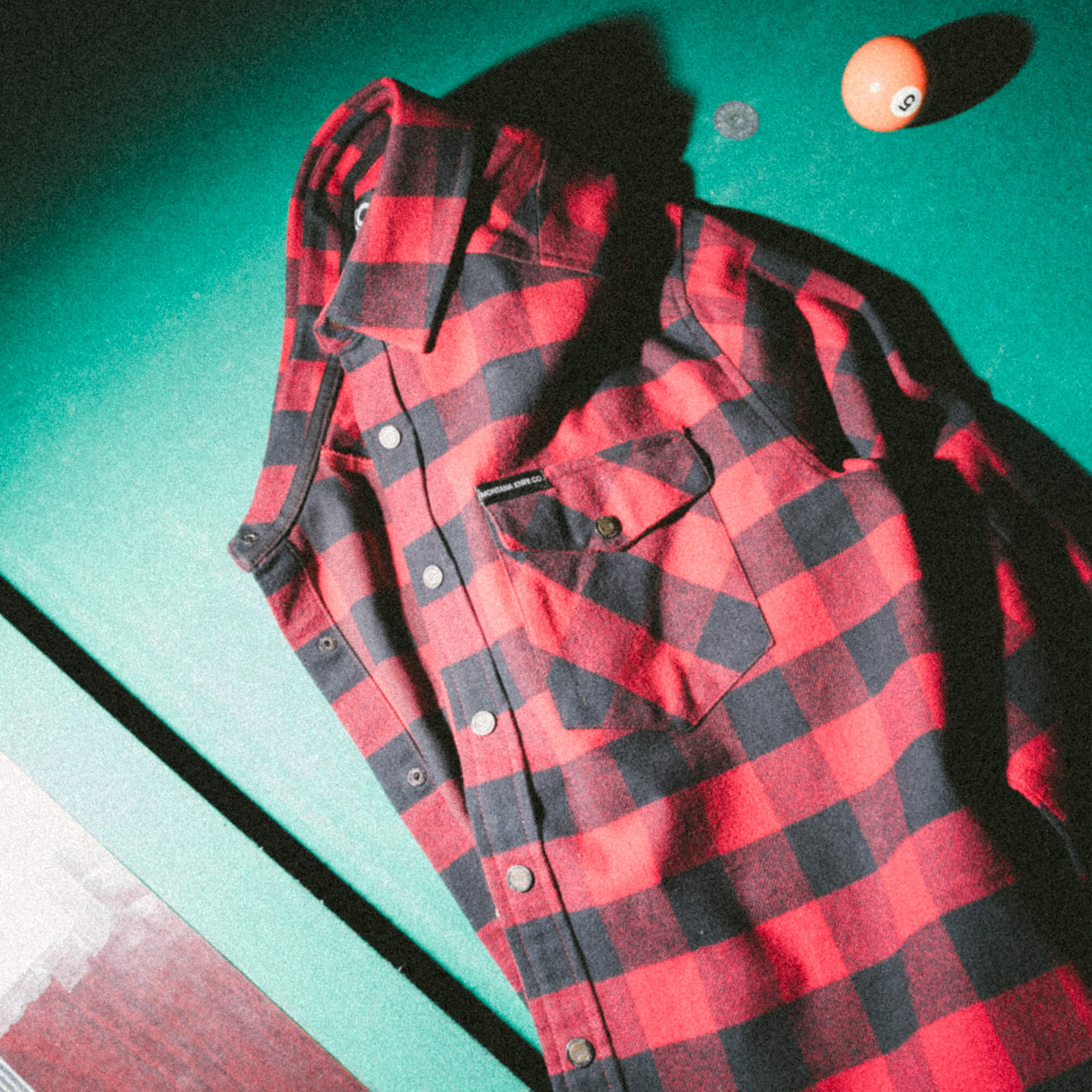 MKC HEAVYWEIGHT FLANNEL - RED