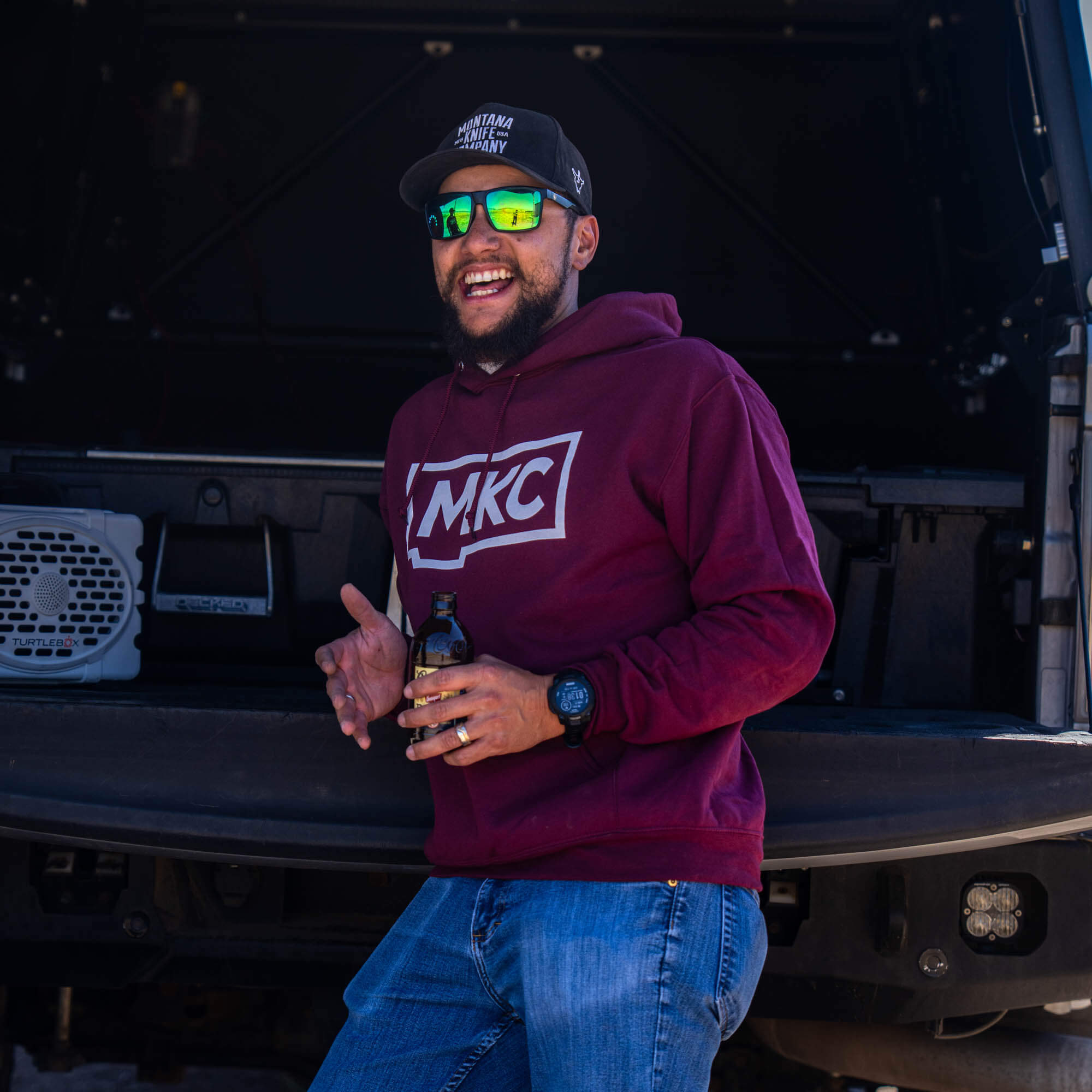 MKC TEAM HOODIE - MAROON