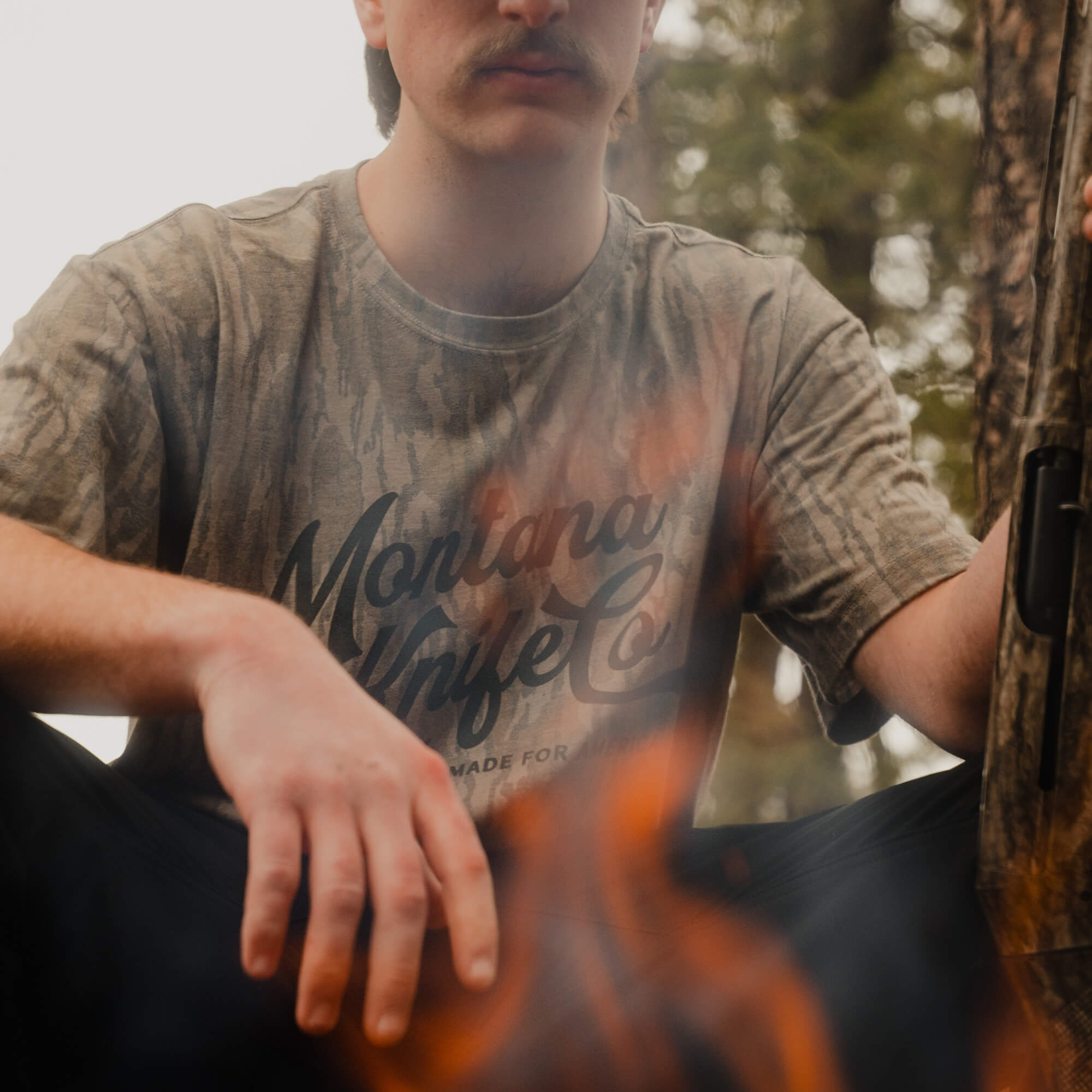 MKC x MOSSY OAK WASHED TEE - BOTTOMLAND