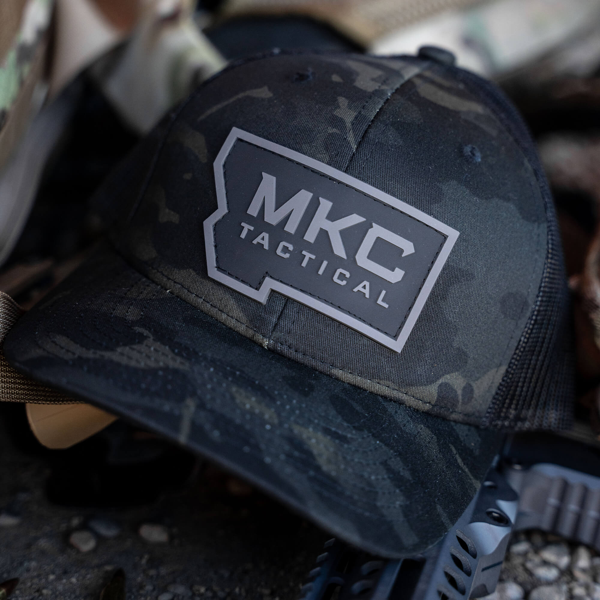 MKC TACTICAL SNAPBACK - MULTICAM BLACK