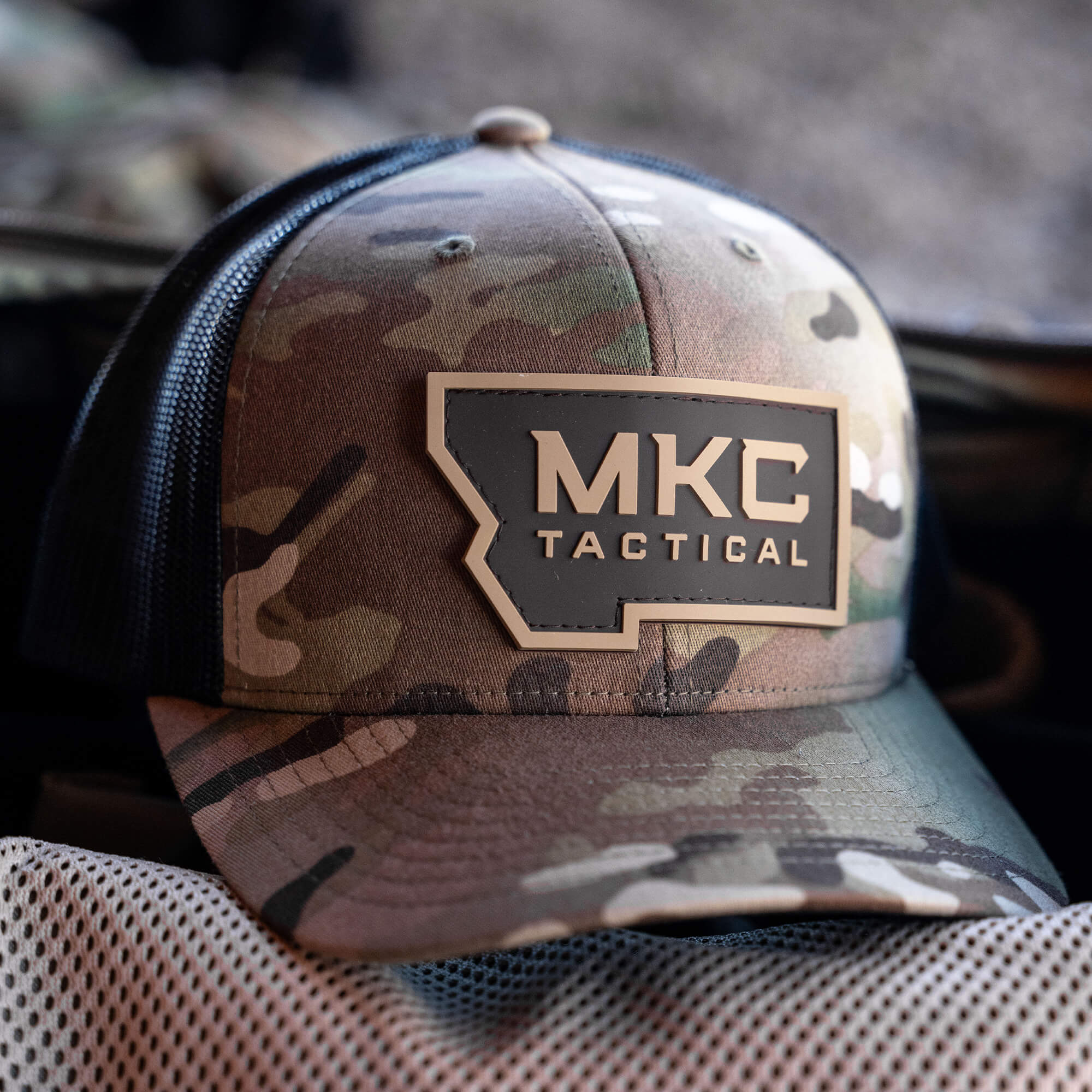 MKC TACTICAL SNAPBACK - MULTICAM TAN