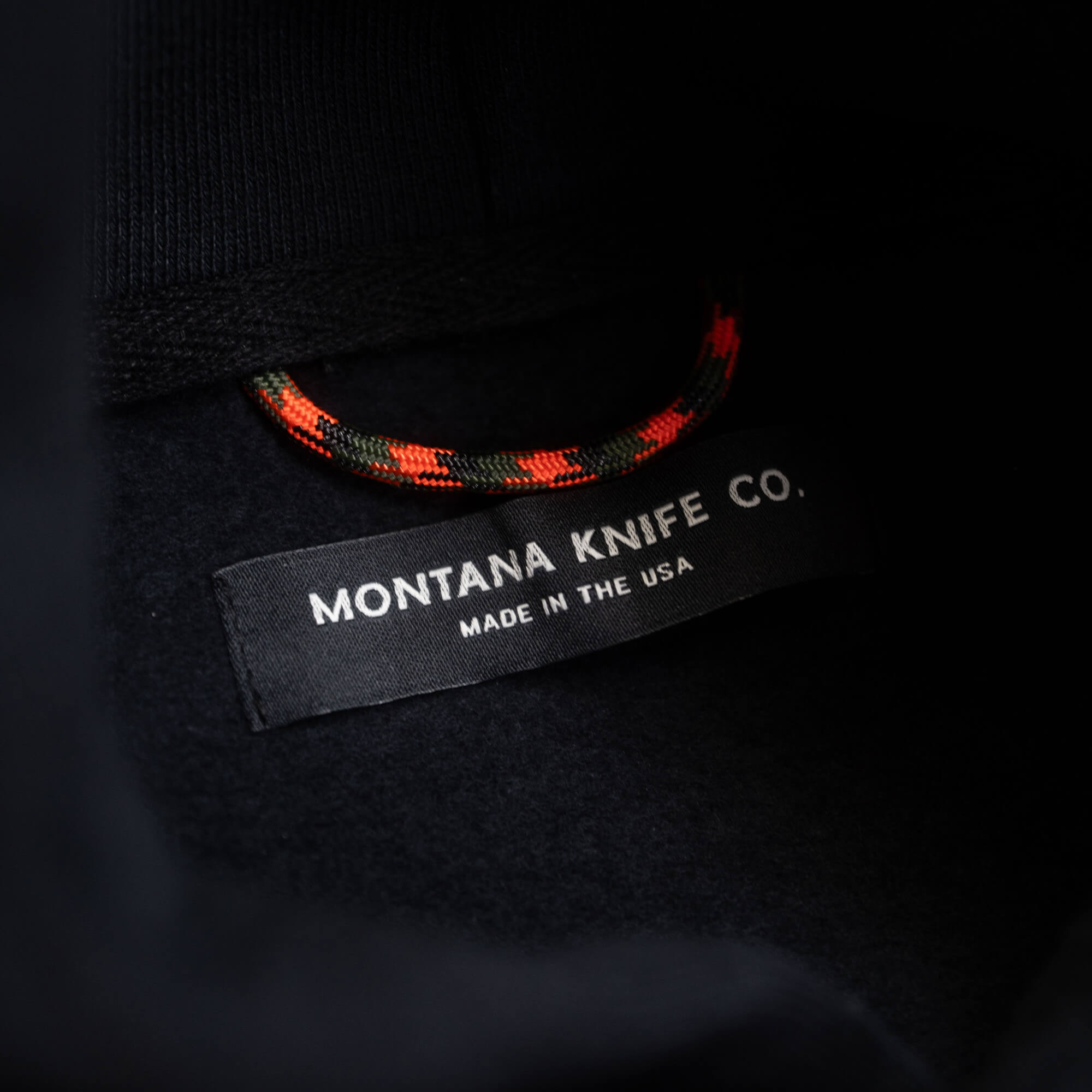 MKC HERITAGE HOODIE - BLACK - USA MADE