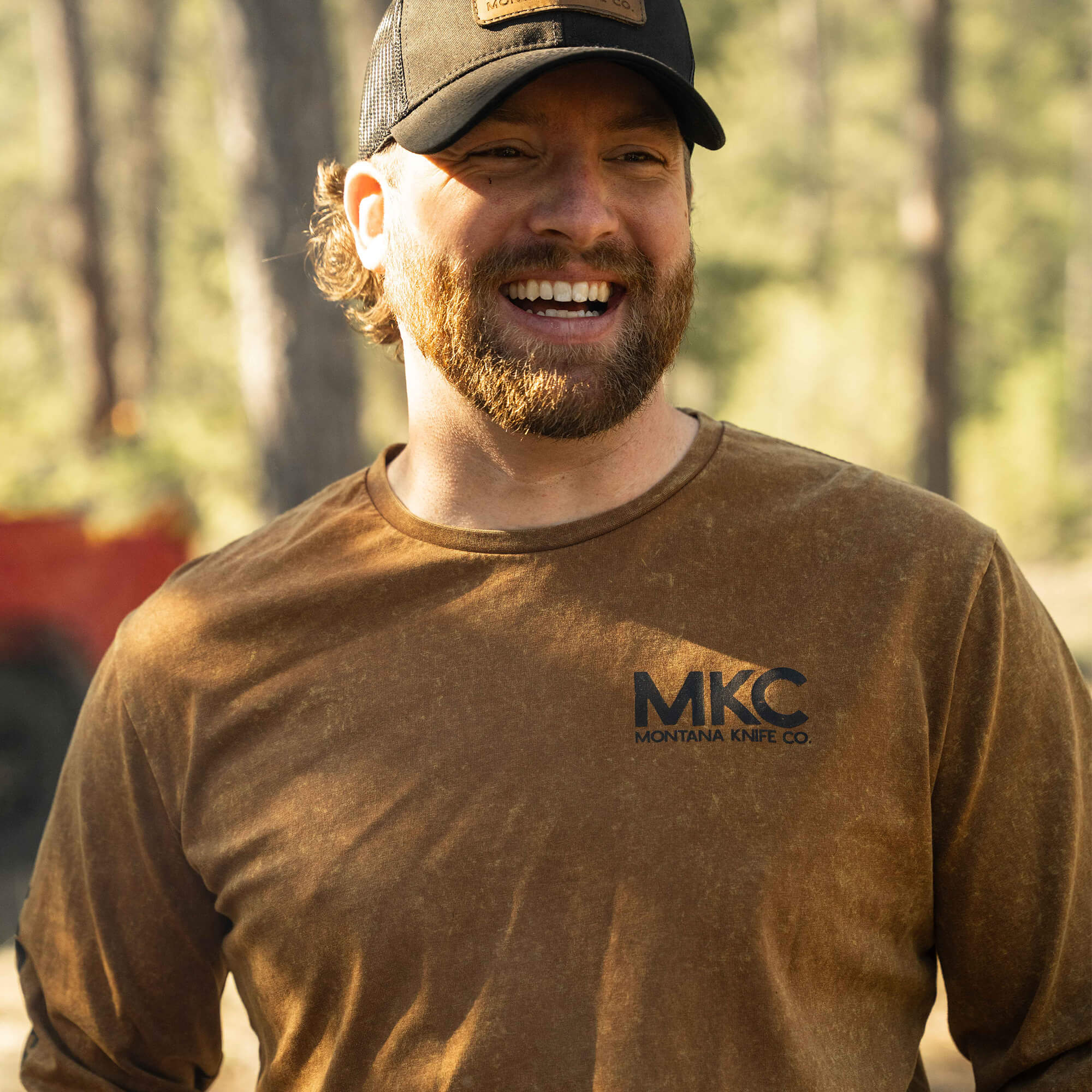 MKC STONEWASH LONG SLEEVE - COYOTE