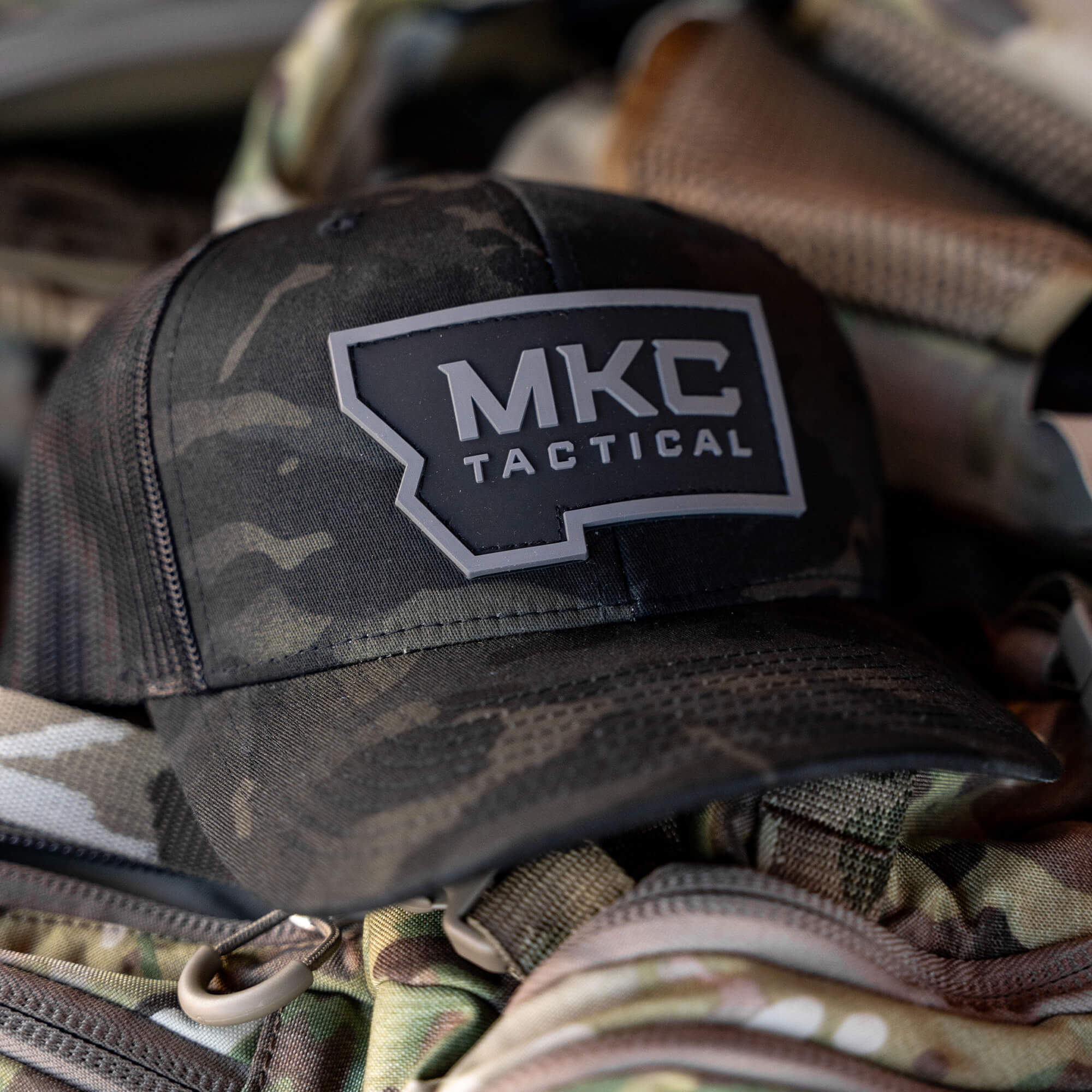 MKC TACTICAL SNAPBACK - MULTICAM BLACK