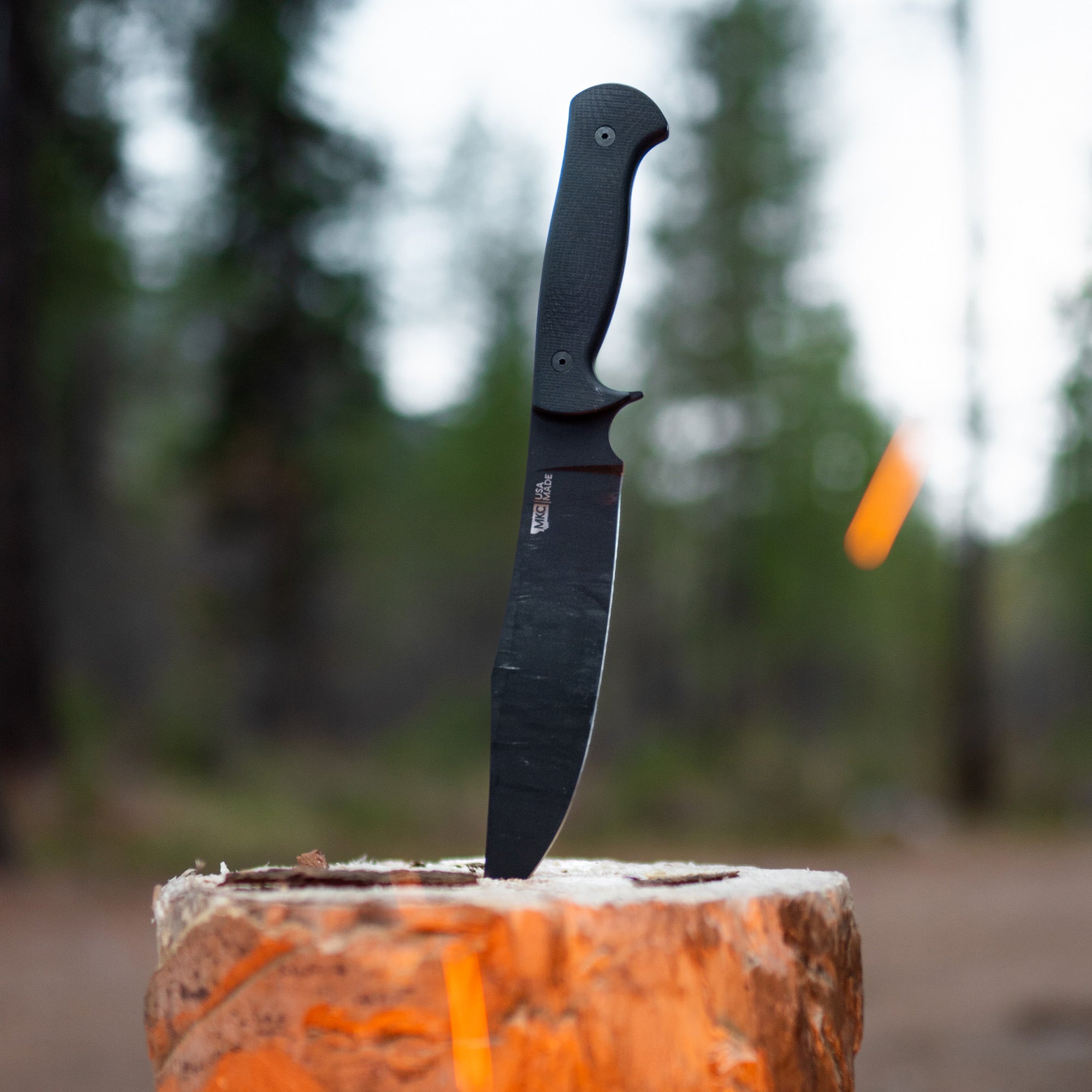 THE MARSHALL BUSHCRAFT KNIFE - BLACK