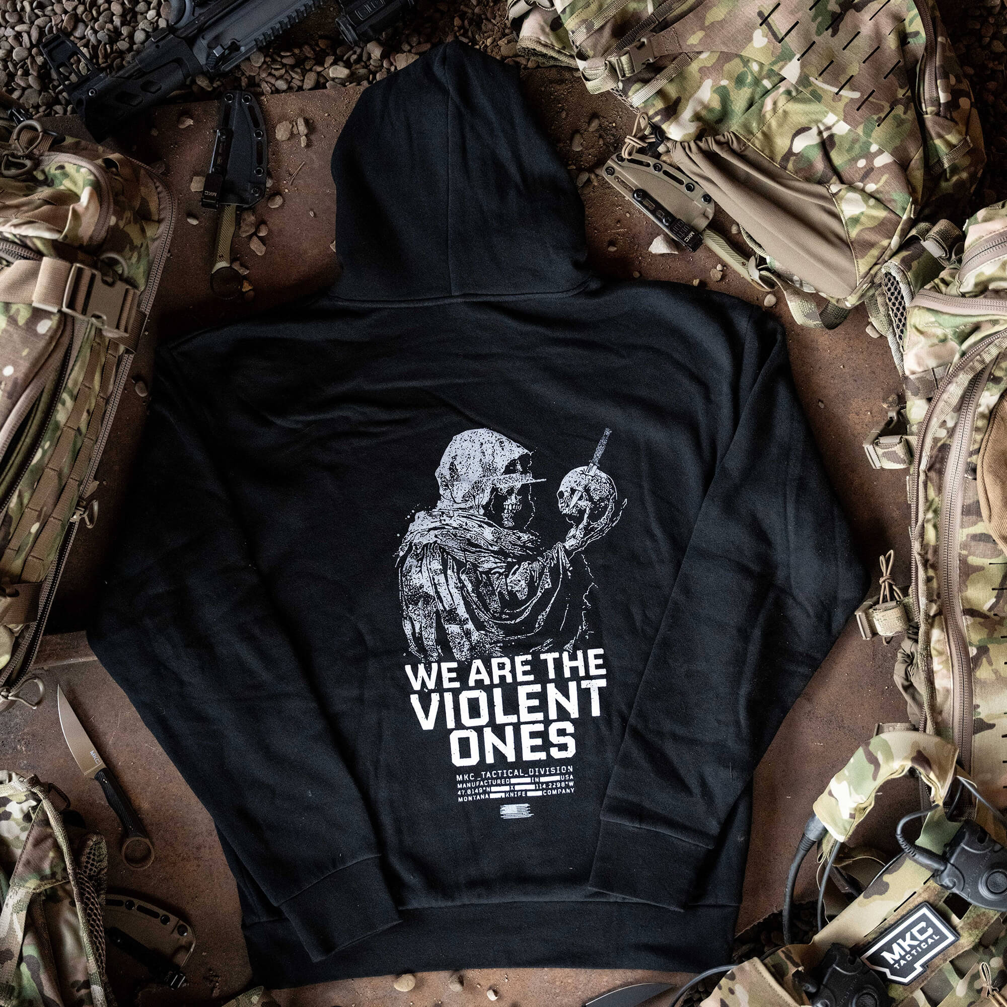 WE ARE THE VIOLENT ONES HOODIE