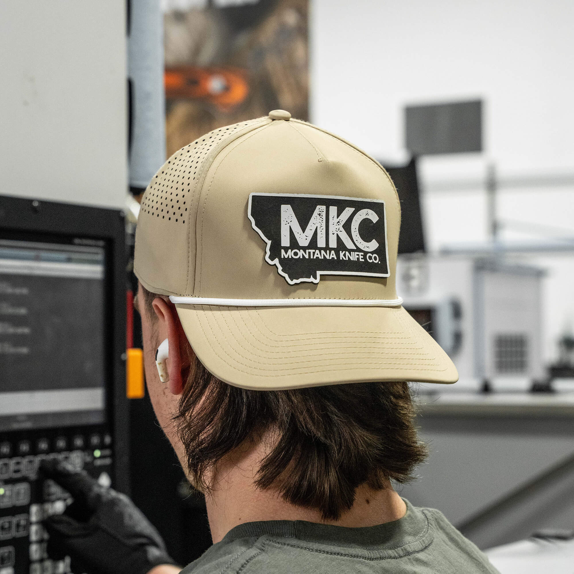 MKC BIG STATE PATCH - ROPE HAT - DESERT