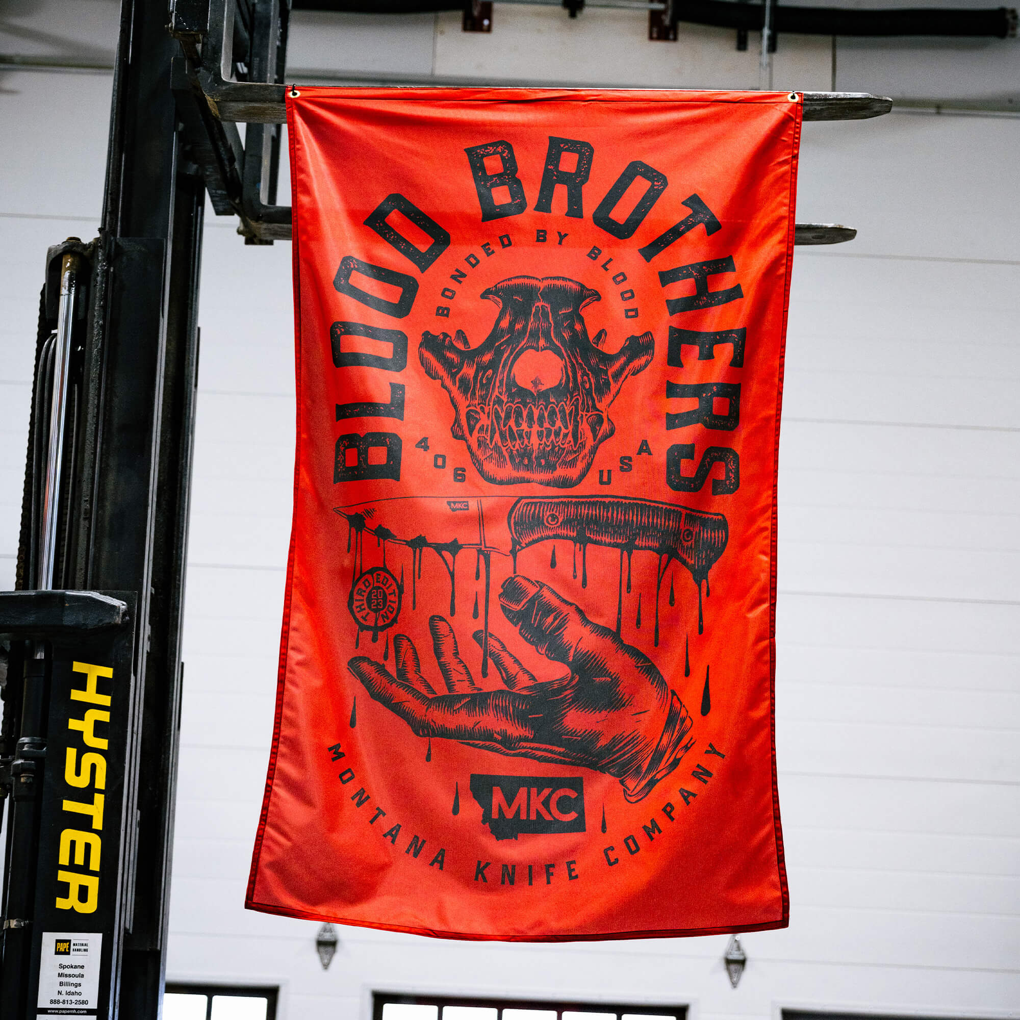 MKC BLOOD BROTHERS FLAG - EXCLUSIVE - 3'x 5'