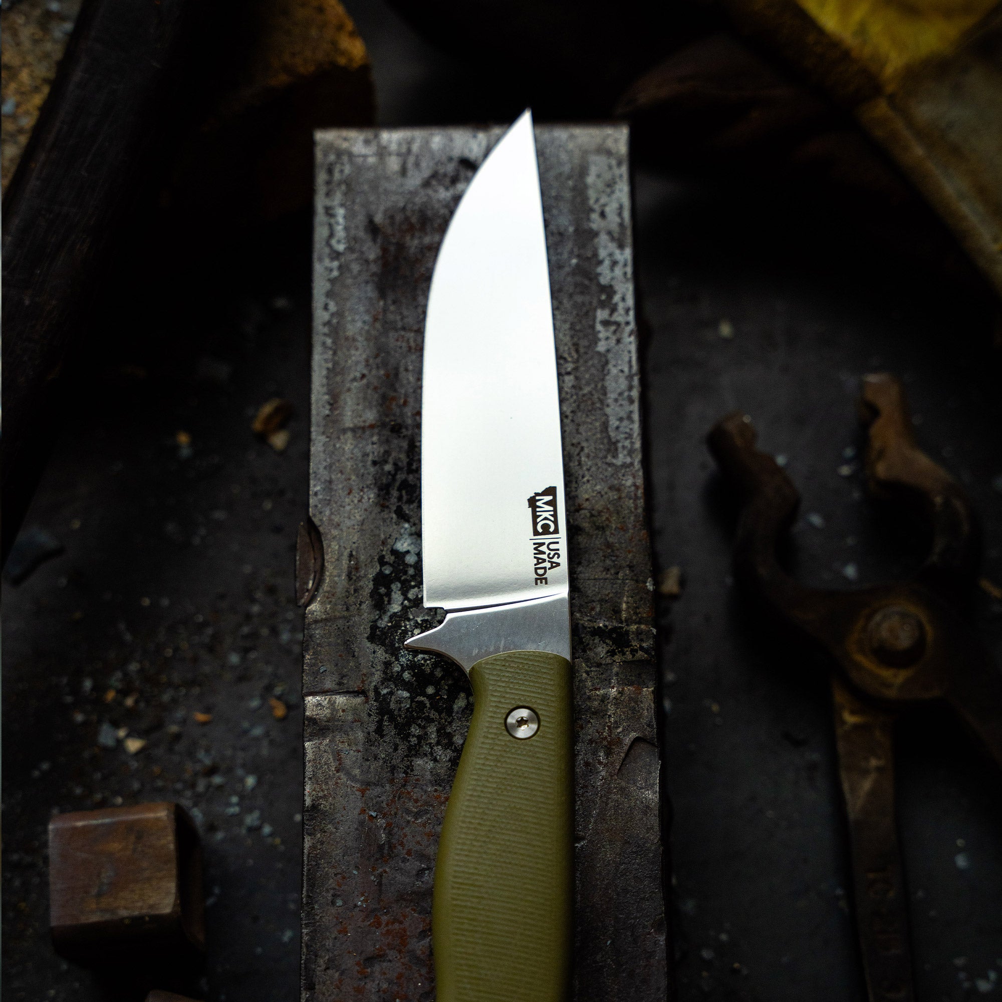 MAGNACUT SUPER CUB - DROP POINT HUNTER - OLIVE