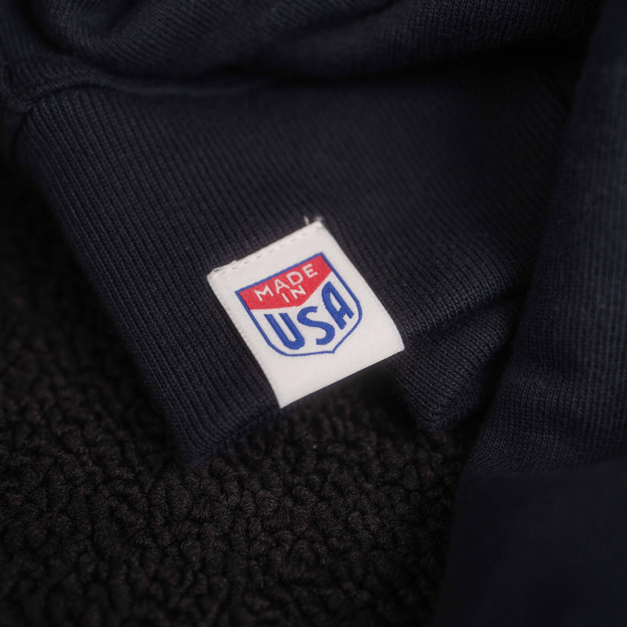 MKC HERITAGE HOODIE - BLACK - USA MADE