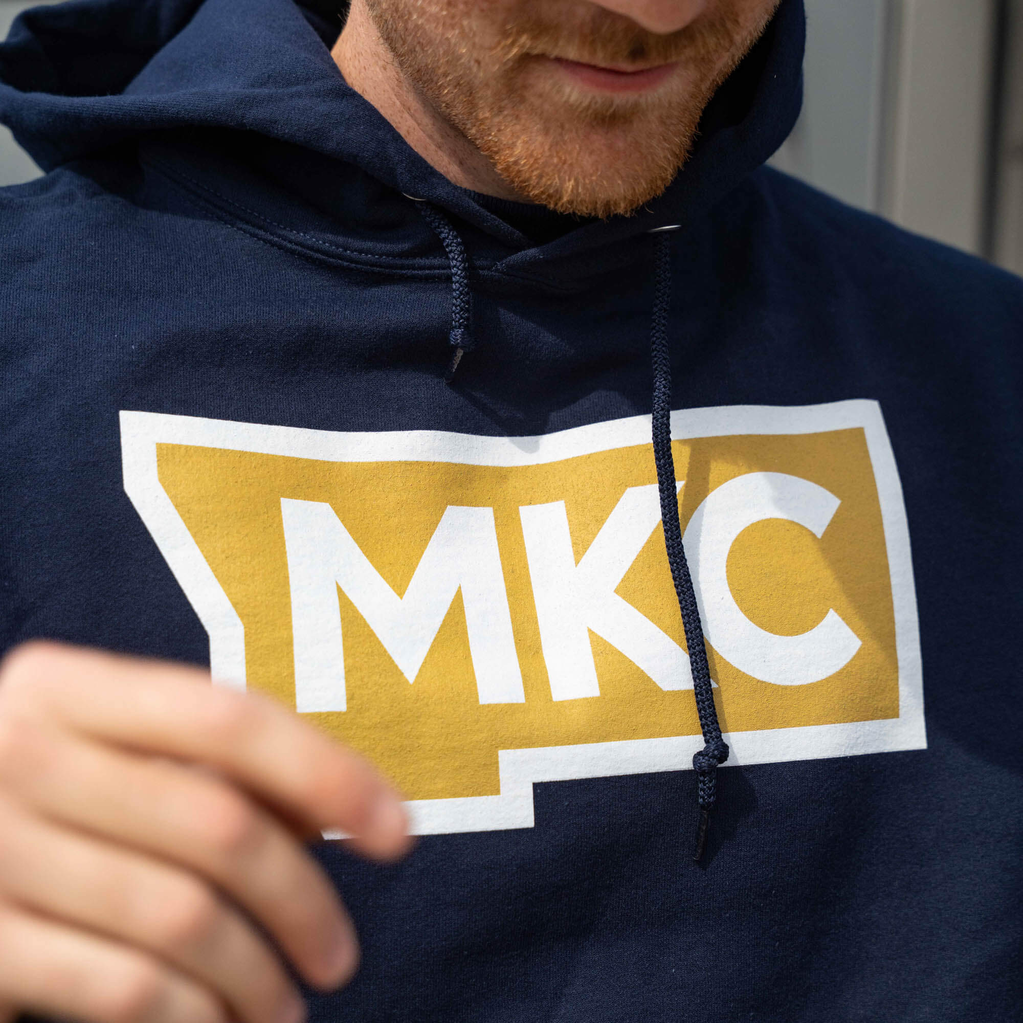 MKC TEAM HOODIE - NAVY