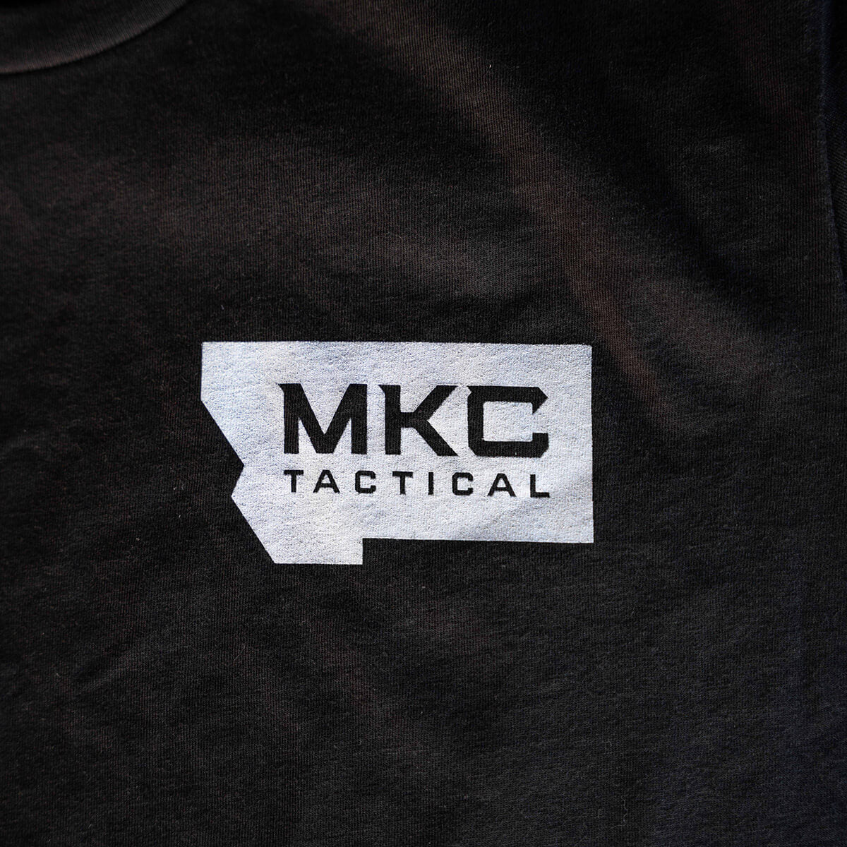 MKC TACTICAL GLOBE TEE - BLACK