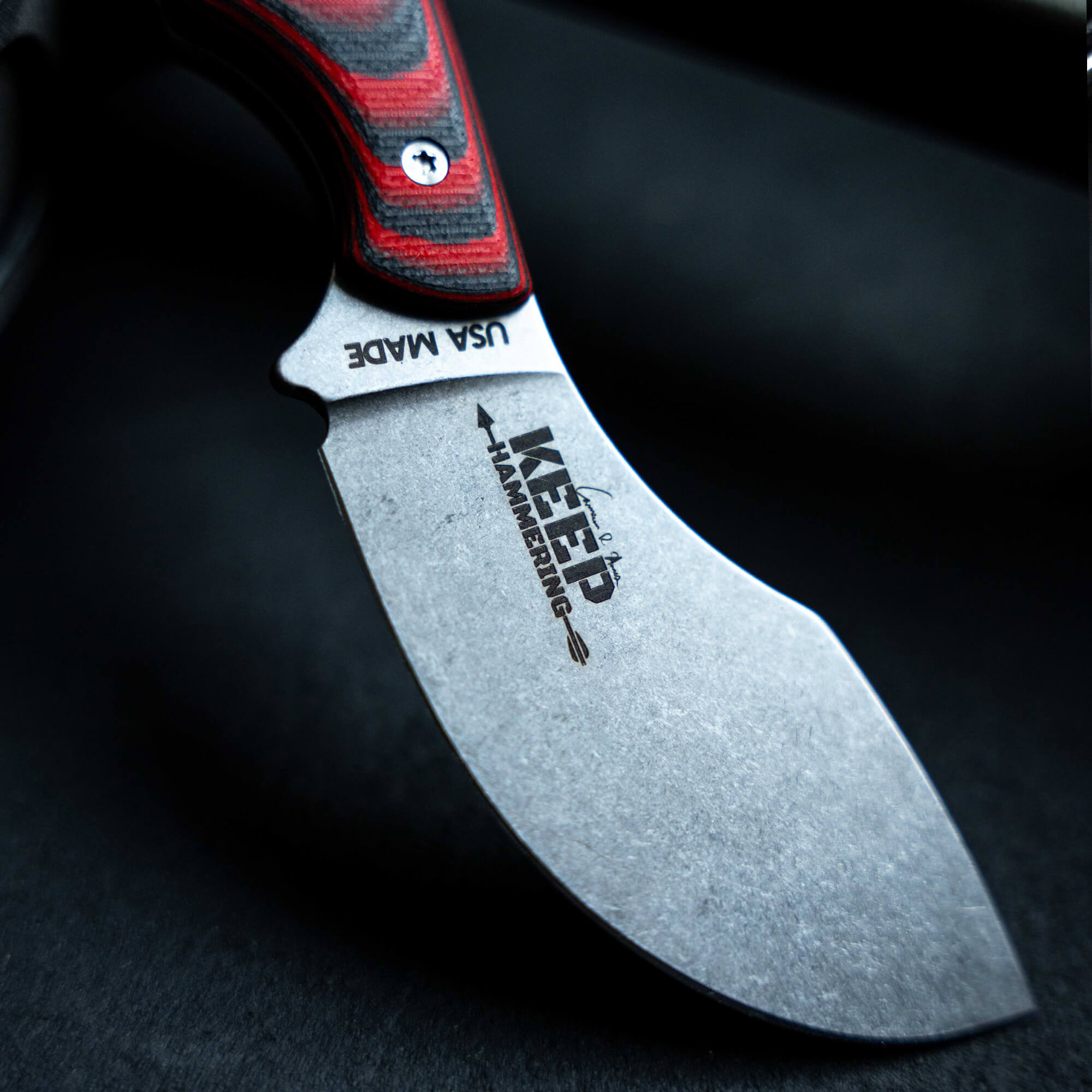 PACKOUT SKINNER - KEEP HAMMERING EDITION - RED & BLACK