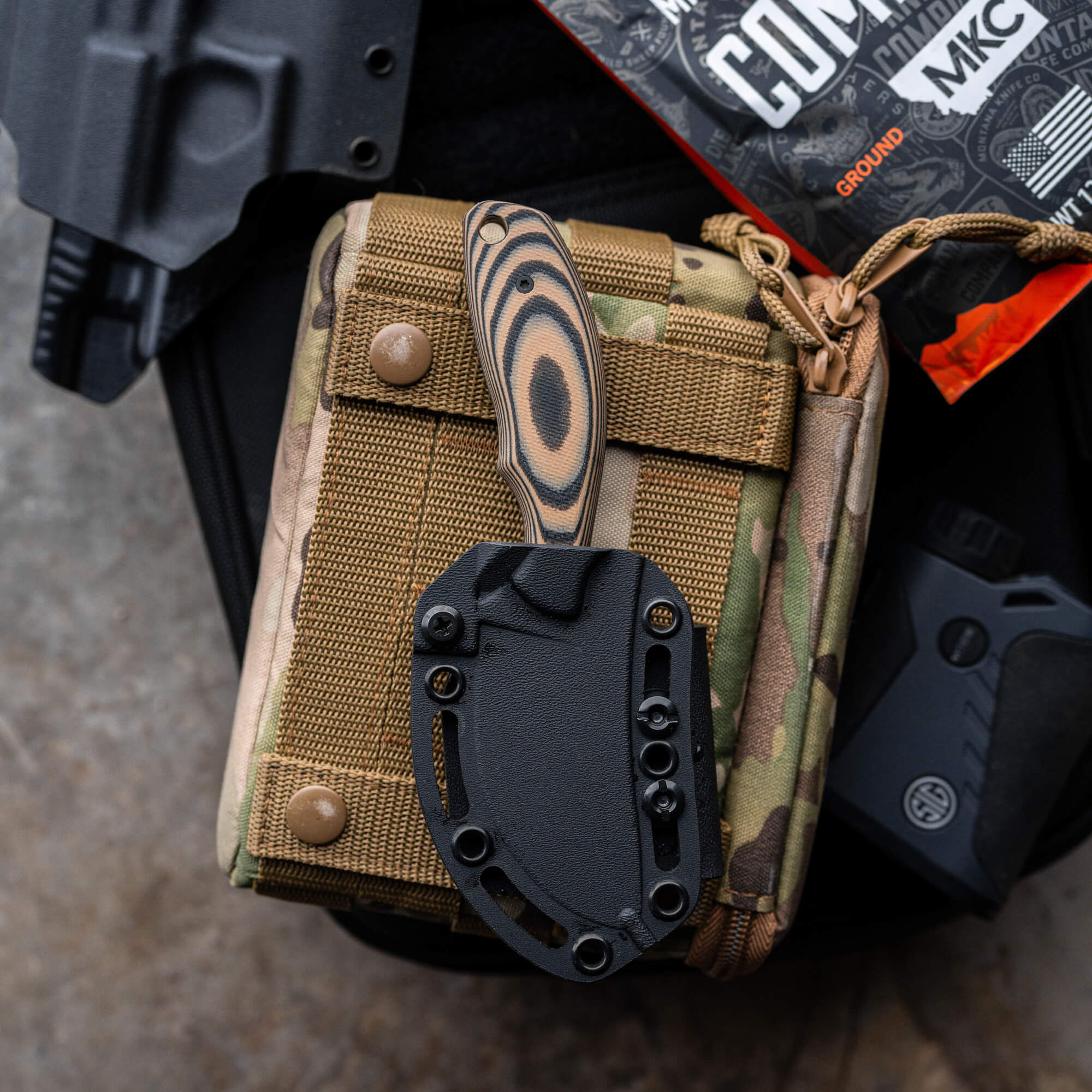 PACKOUT SKINNER - PVD - TAN & BLACK