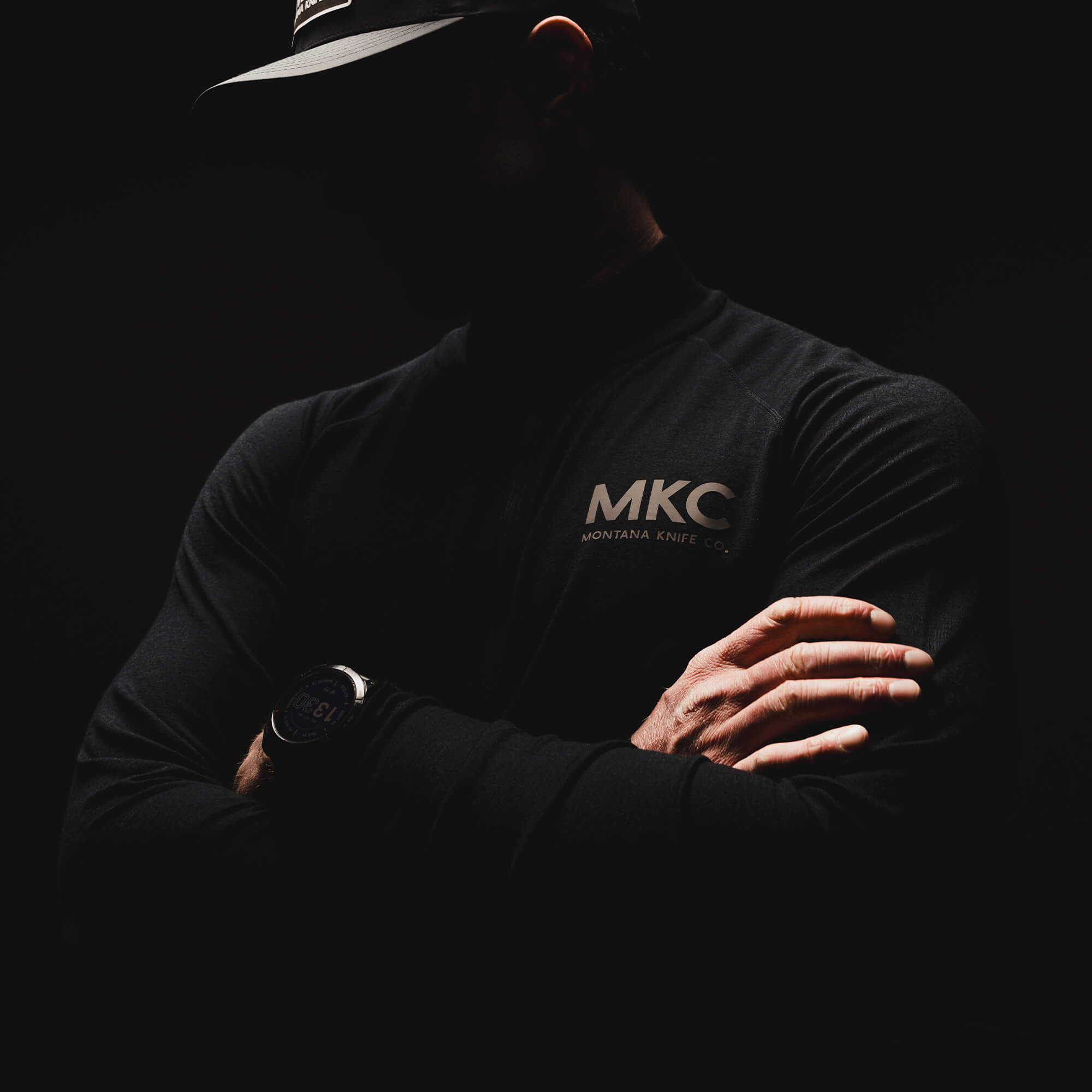 RANGE LINE PRO QUARTER ZIP - BLACK