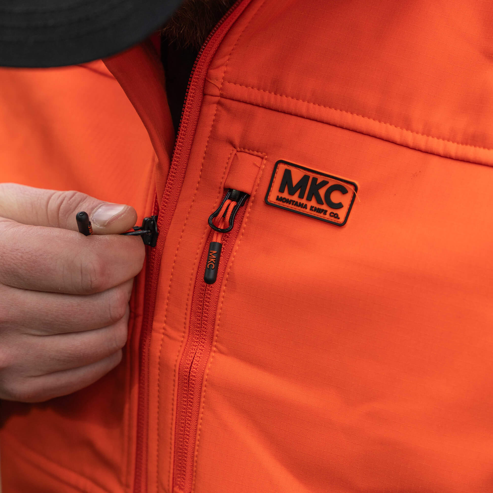 REXFORD RIPSTOP VEST - HUNTER ORANGE