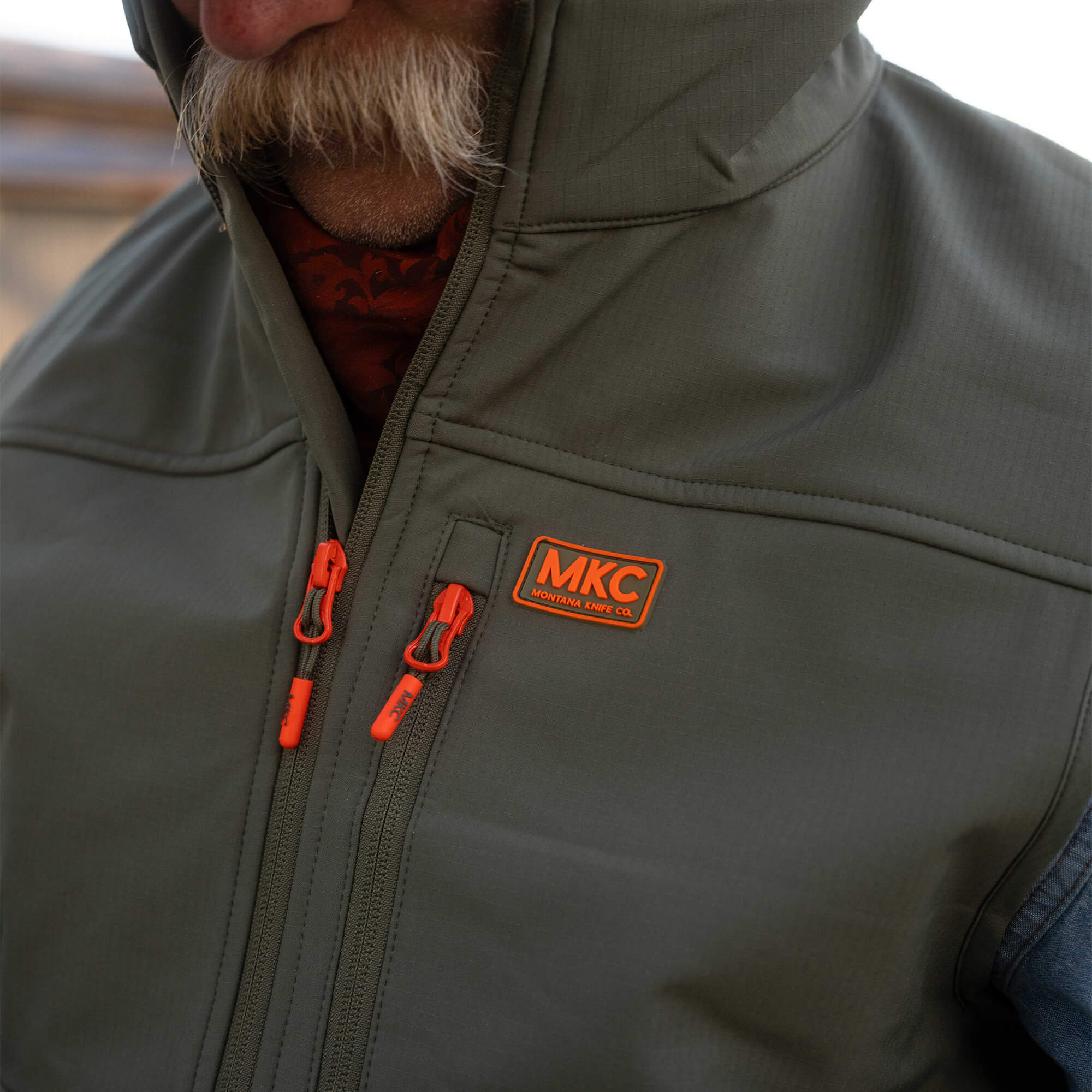 REXFORD RIPSTOP VEST - OLIVE