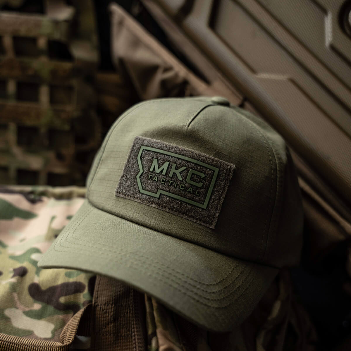 MKC TACTICAL RIPSTOP HAT - OLIVE